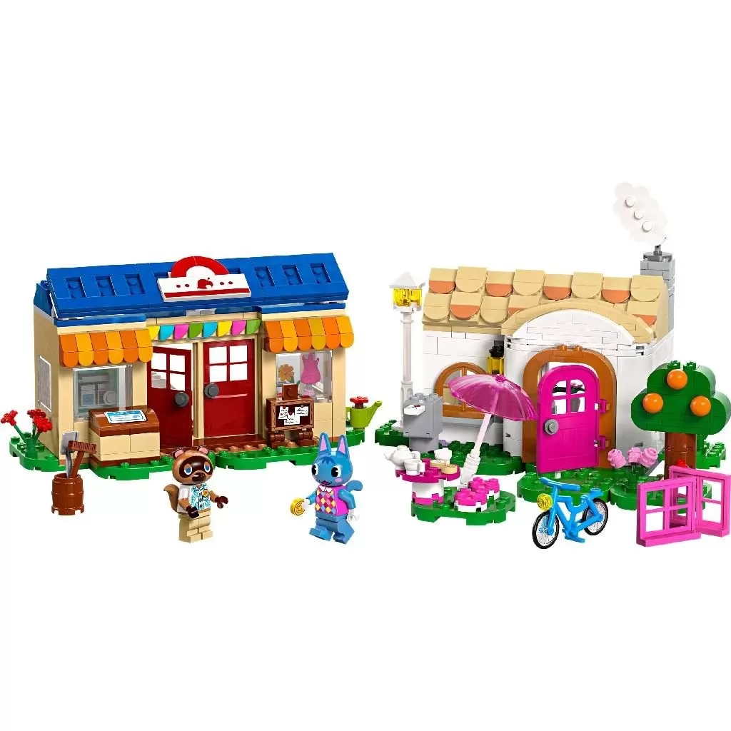 LEGO ANIMAL CROSSING NOOK S CRANNY SI CASA LUI ROSIE 77050 - imagine 2