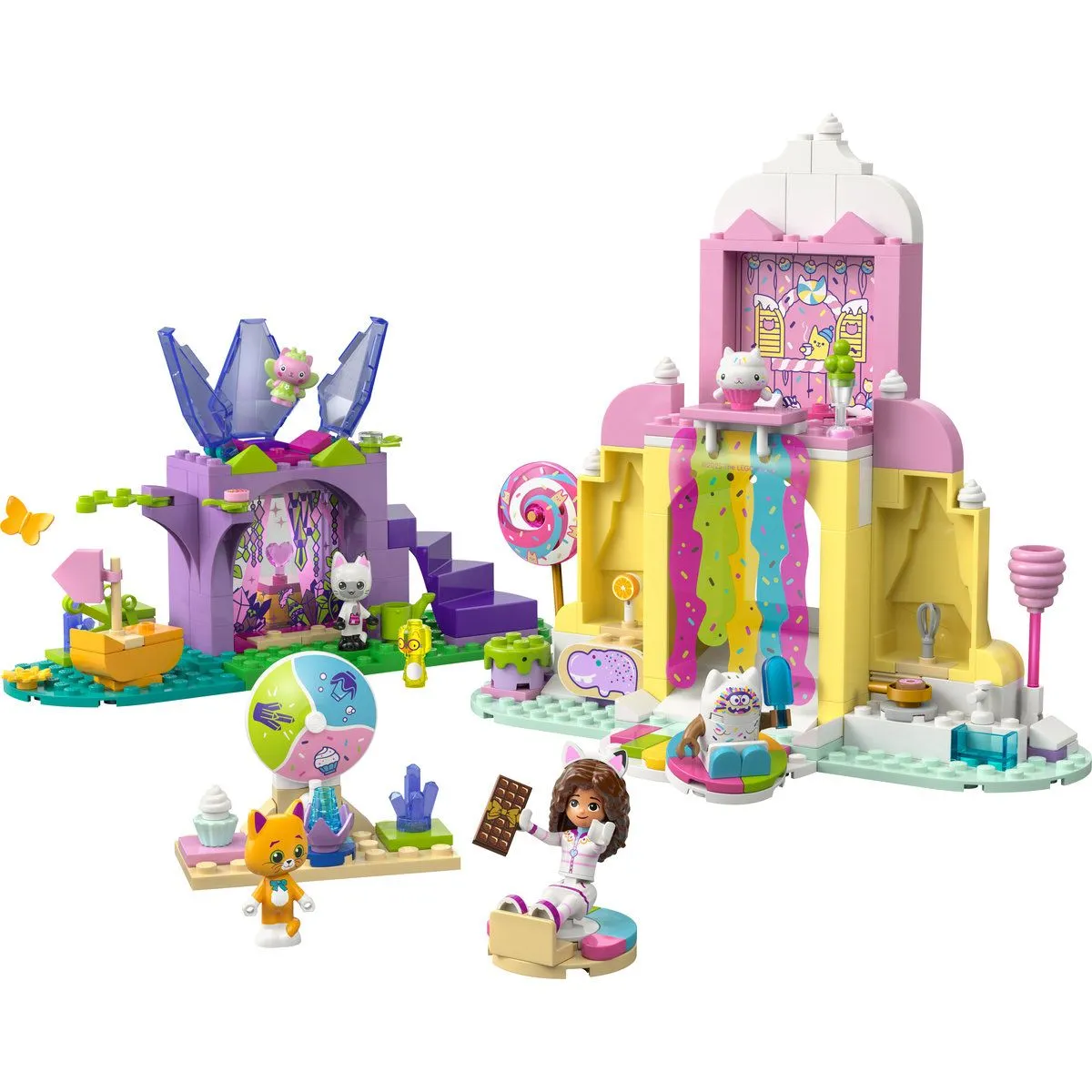 LEGO GABBYS DOLLHOUSE FILMUL MUNTELE DE DULCIURI SI GRADINA LUI KITTY 11205 - imagine 2