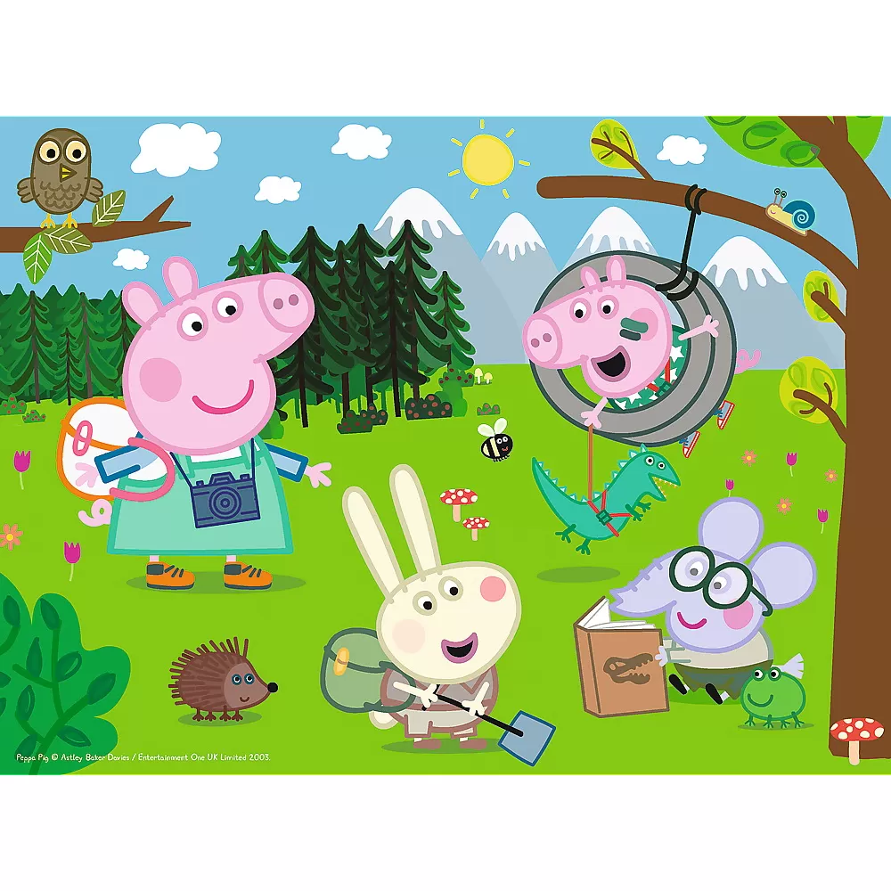PUZZLE TREFL 30 PEPPA PIG IN DRUMETIE - imagine 2