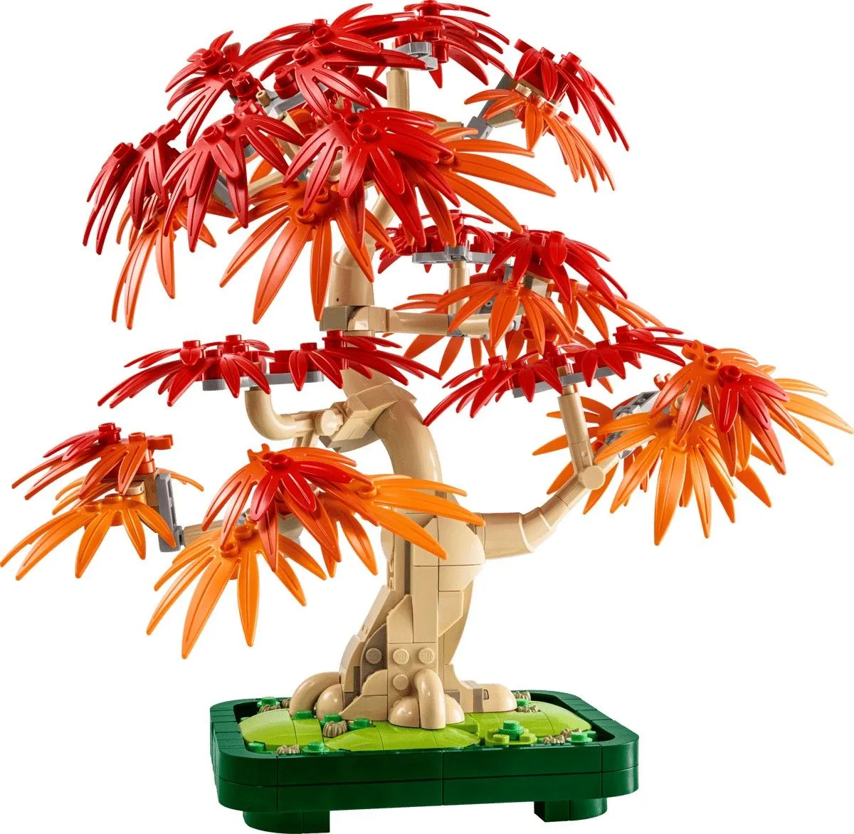 LEGO BOTANICALS BONSAI DE ARTAR JAPONEZ ROSU 10348 - imagine 2