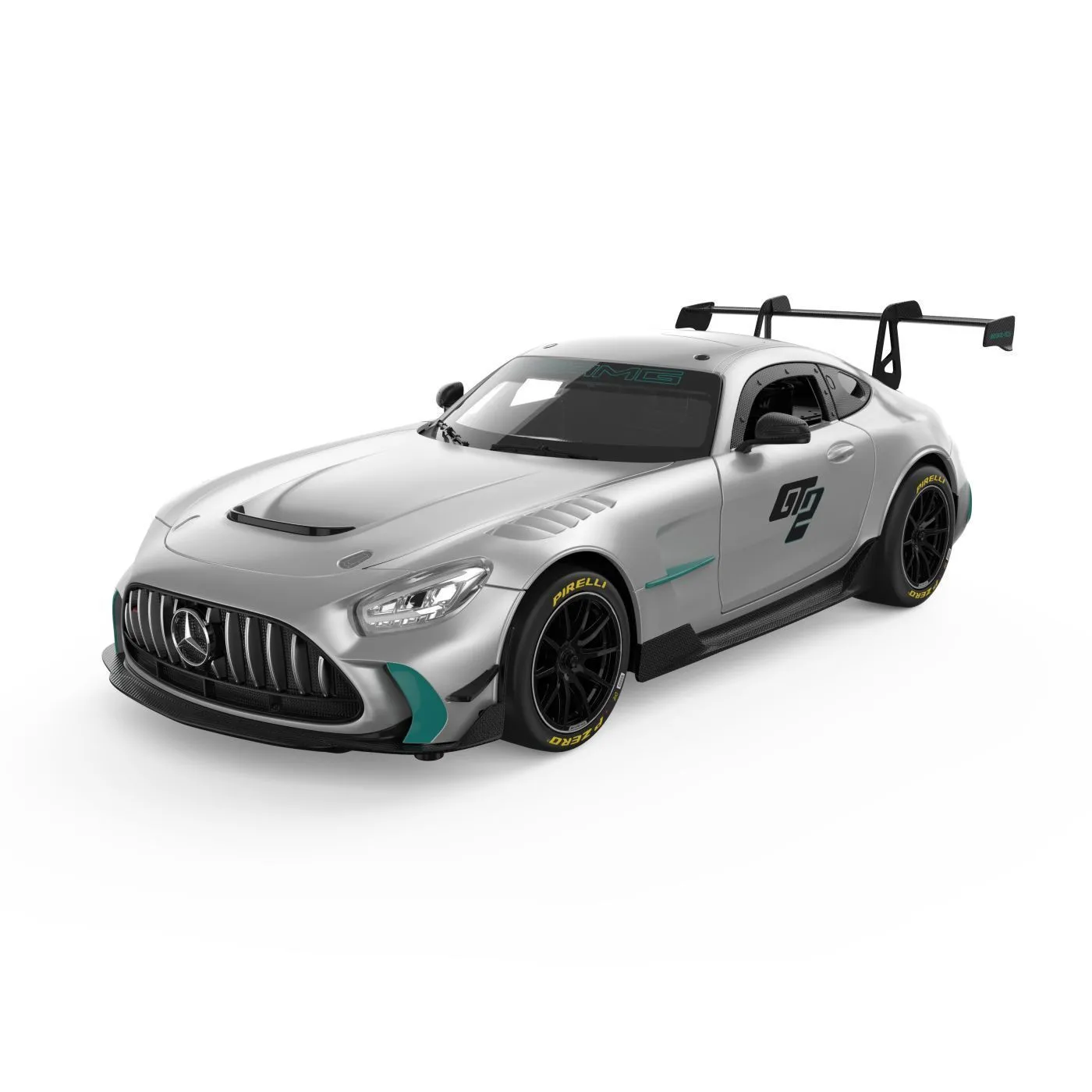 MASINA CU TELECOMANDA MERCEDES AMG GT2 SCARA 1 LA 14 - imagine 2