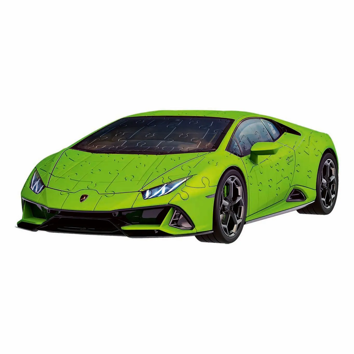 PUZZLE 3D ICONICS LAMBORGHINI HURACAN EVO VERDE - imagine 2
