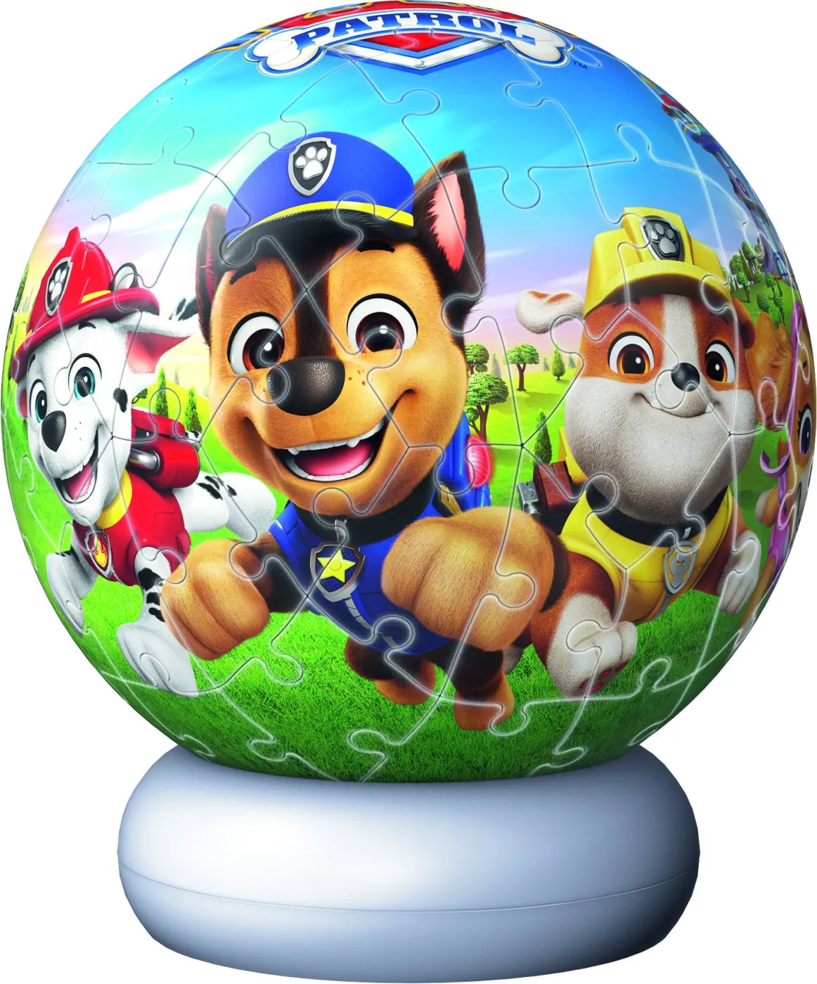 PUZZLE 3D GLOB PATRULA CATELUSILOR CU LED - imagine 2