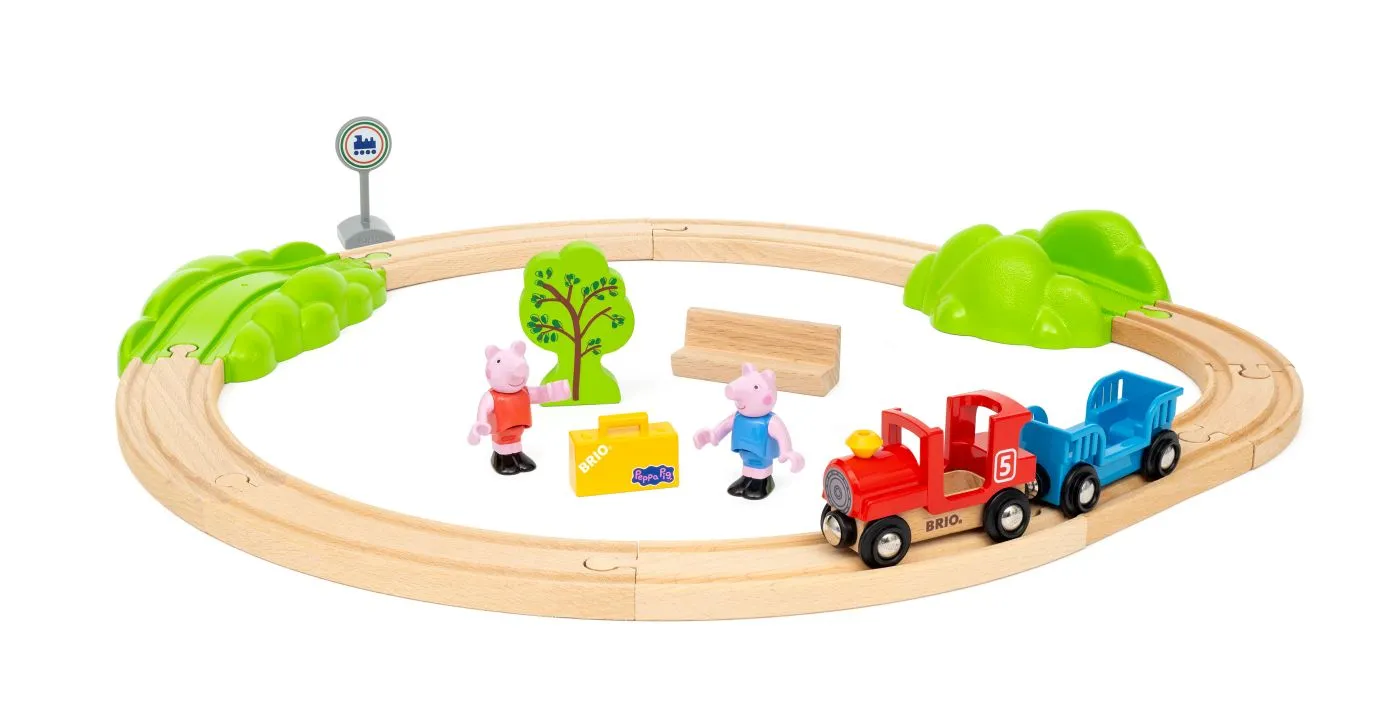 BRIO SET TRENULETUL PEPPA PIG - imagine 2