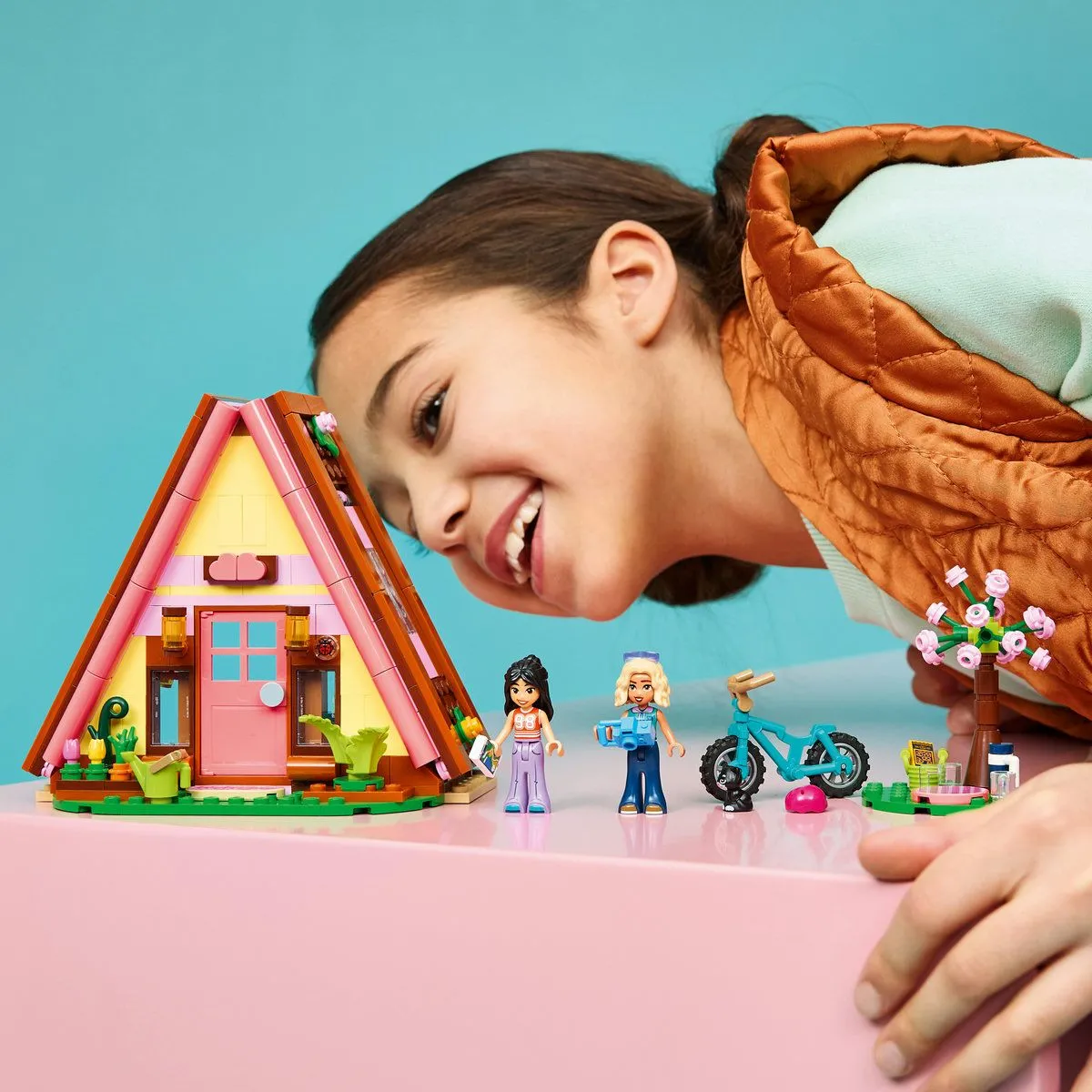 LEGO FRIENDS GLAMPING LA CABANA 42682 - imagine 3
