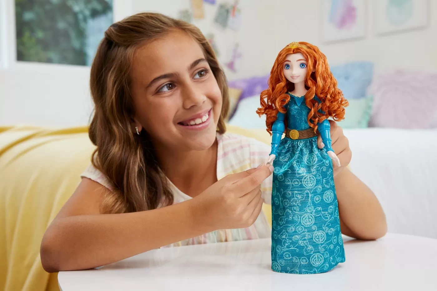 DISNEY PRINCESS PAPUSA PRINTESA MERIDA - imagine 3