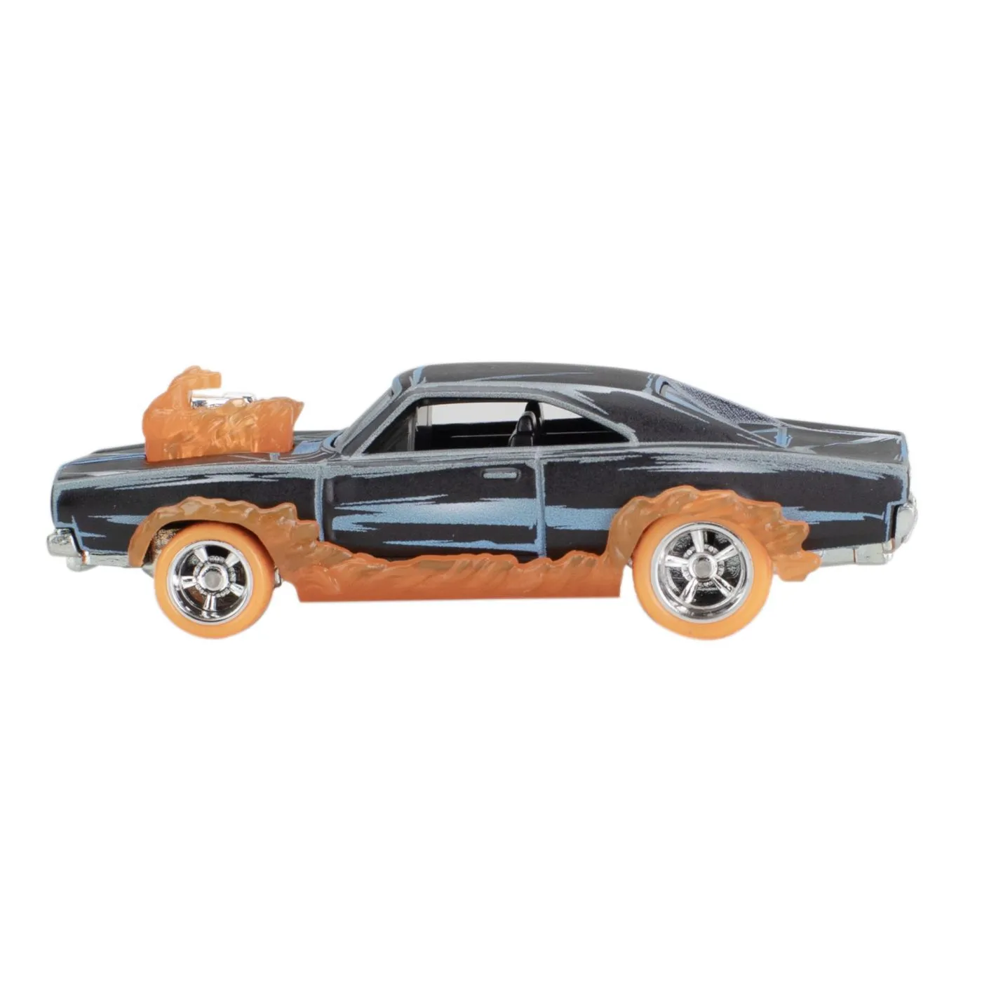 HOT WHEELS POP CULTURE MASINUTA METALICA GHOST RIDER SCARA 1:64 - imagine 3