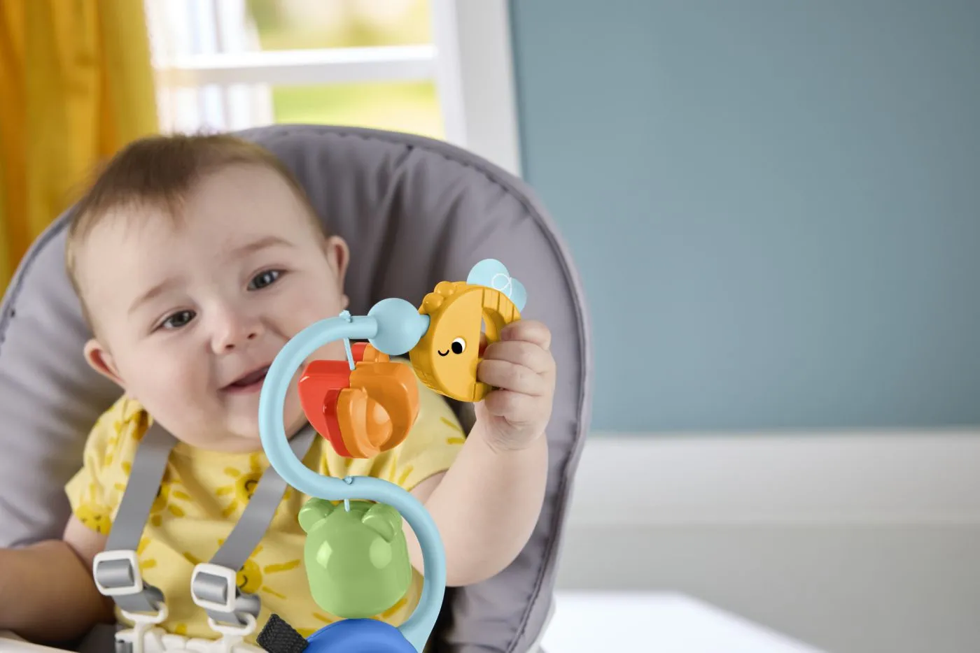 FISHER PRICE JUCARIE SENZORIALA CU VENTUZA - imagine 3