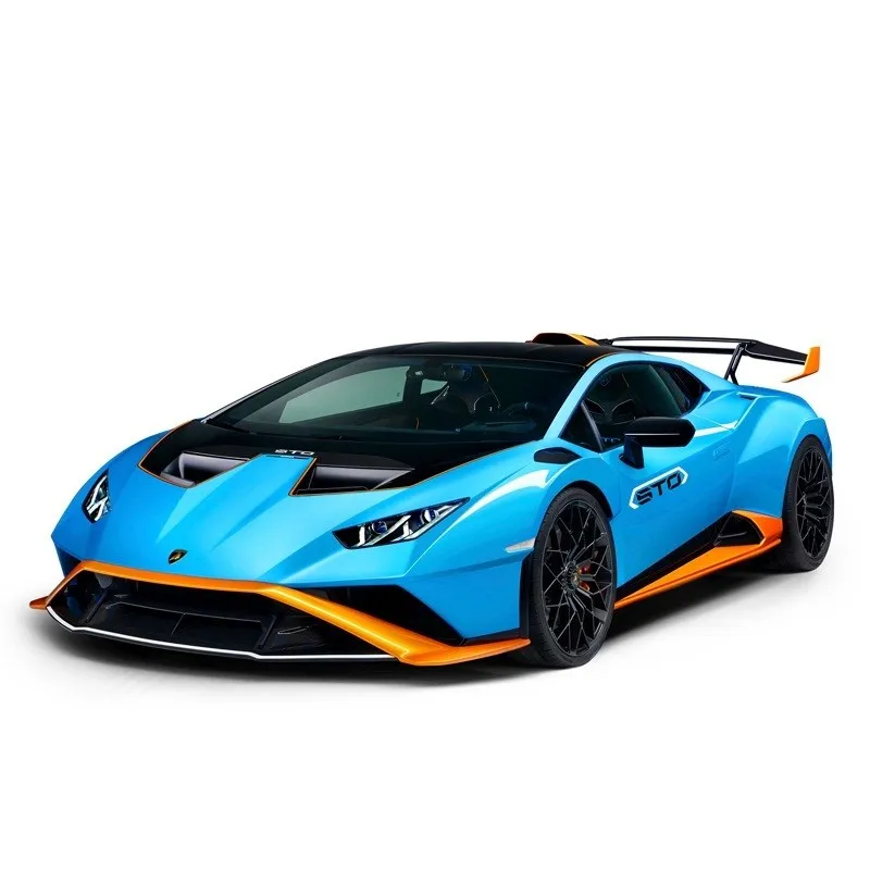 MASINA CU TELECOMANDA LAMBORGHINI HURACAN STO ALBASTRU SCARA 1 LA 14 - imagine 3