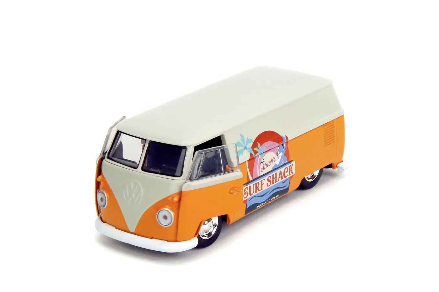 JADA DISNEY STITCH AUTOBUZ METALIC VOLKSWAGEN BUS 1961 SCARA 1 LA 32 - imagine 3