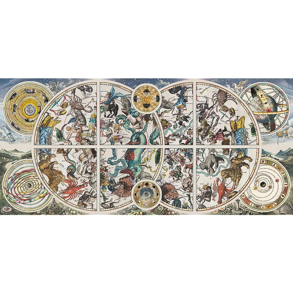 PUZZLE TREFL UFT 9000 HARTI CELESTE ANTICE - imagine 3