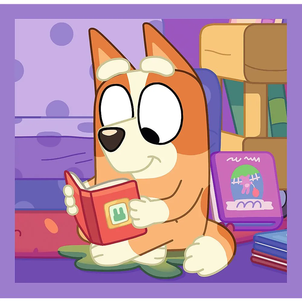 PUZZLE TREFL 3IN1 BLUEY FACETI CUNOSTINTA CU BLUEY - imagine 3