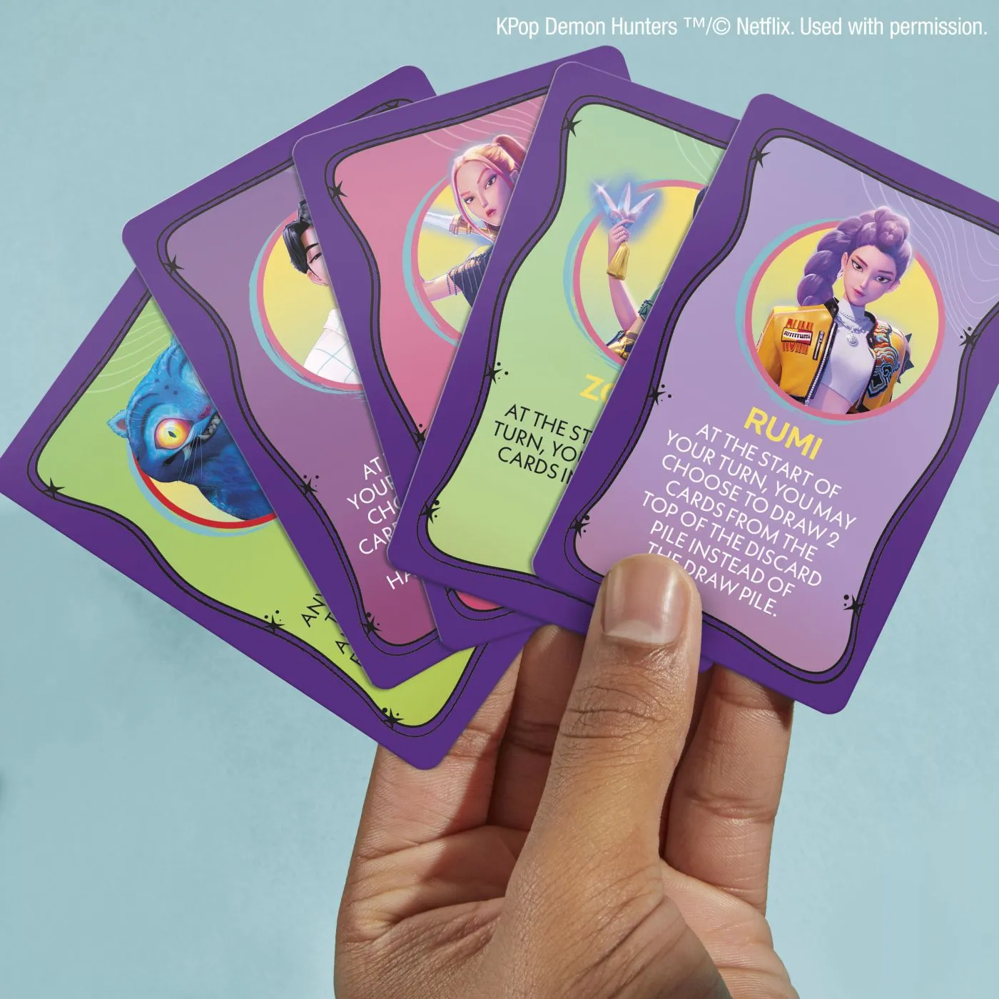 JOC MONOPOLY DEAL VANATORI DE DEMONI K POP IN LIMBA ENGLEZA - imagine 3
