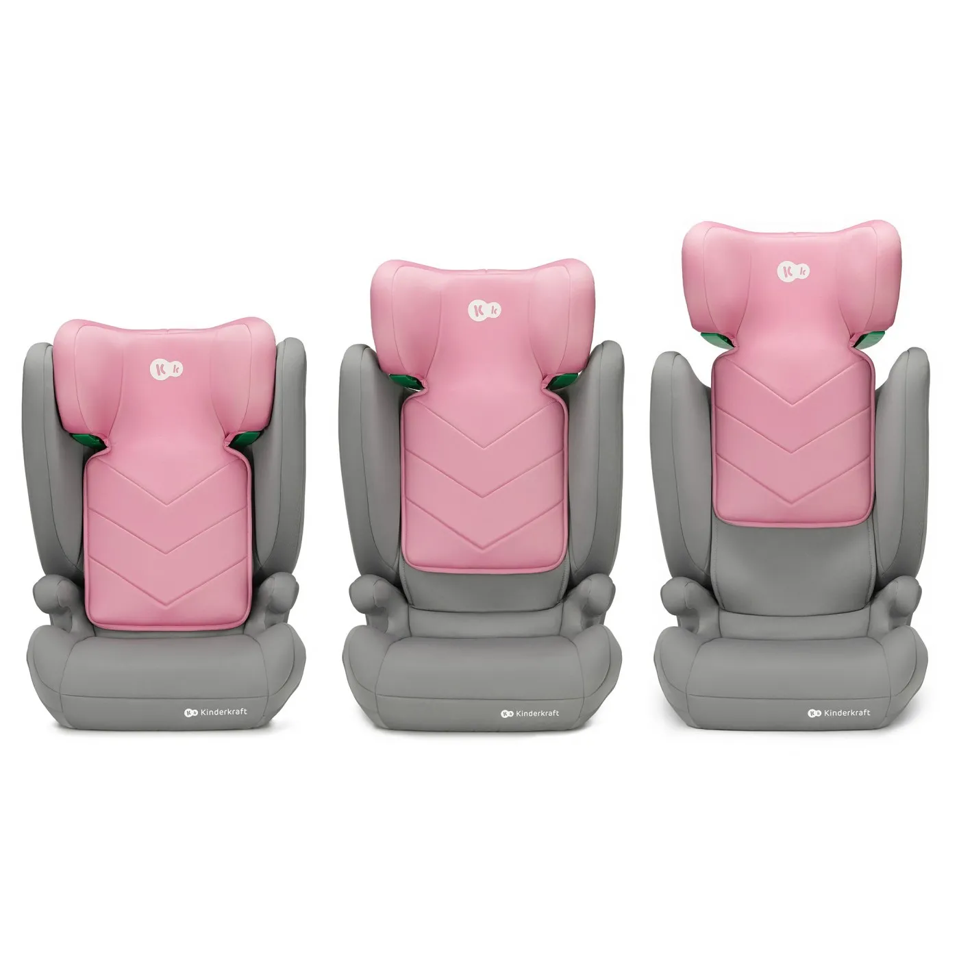 SCAUN AUTO KINDERKRAFT I-SPARK, I-SIZE 100-150 CM, PINK - imagine 3