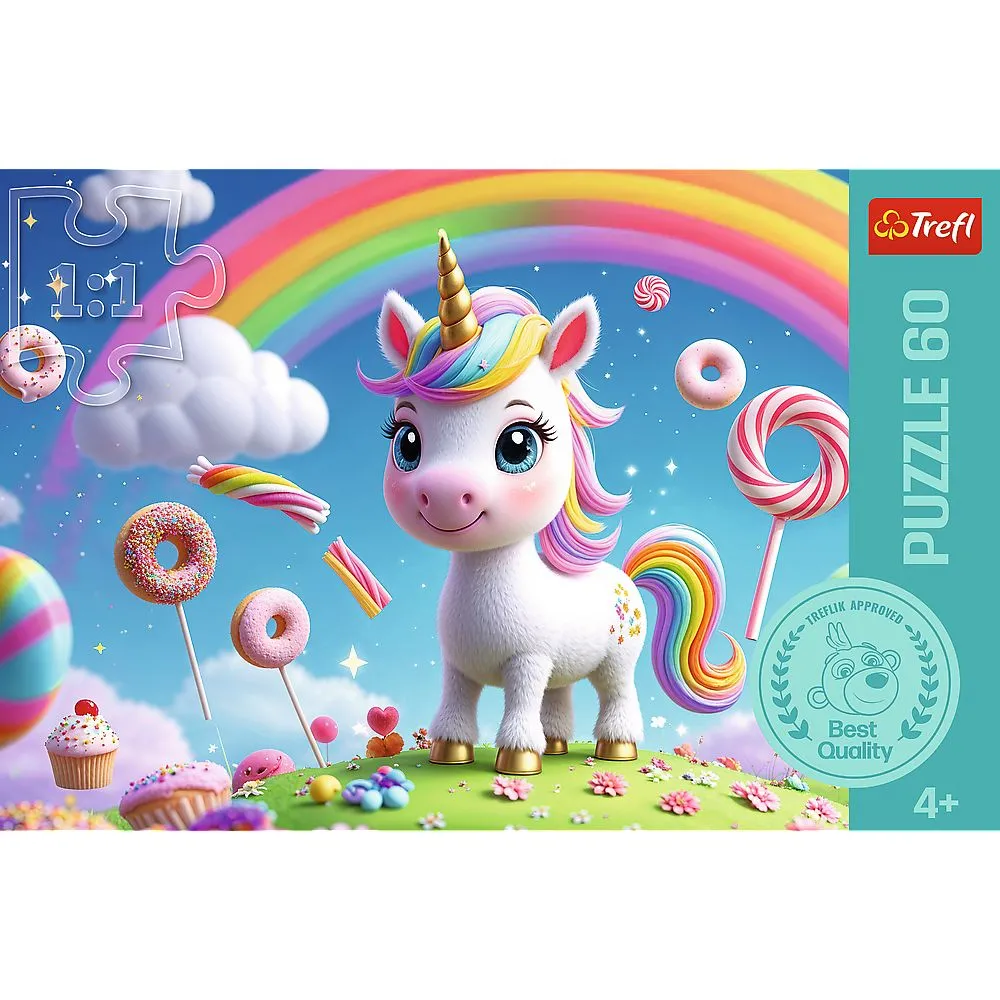 PUZZLE TREFL 60 LUMEA DULCIURILOR - imagine 3