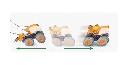 MASINUTA BEBE MONSTER TRUCK LEOPARDUL INFURIAT - imagine 3