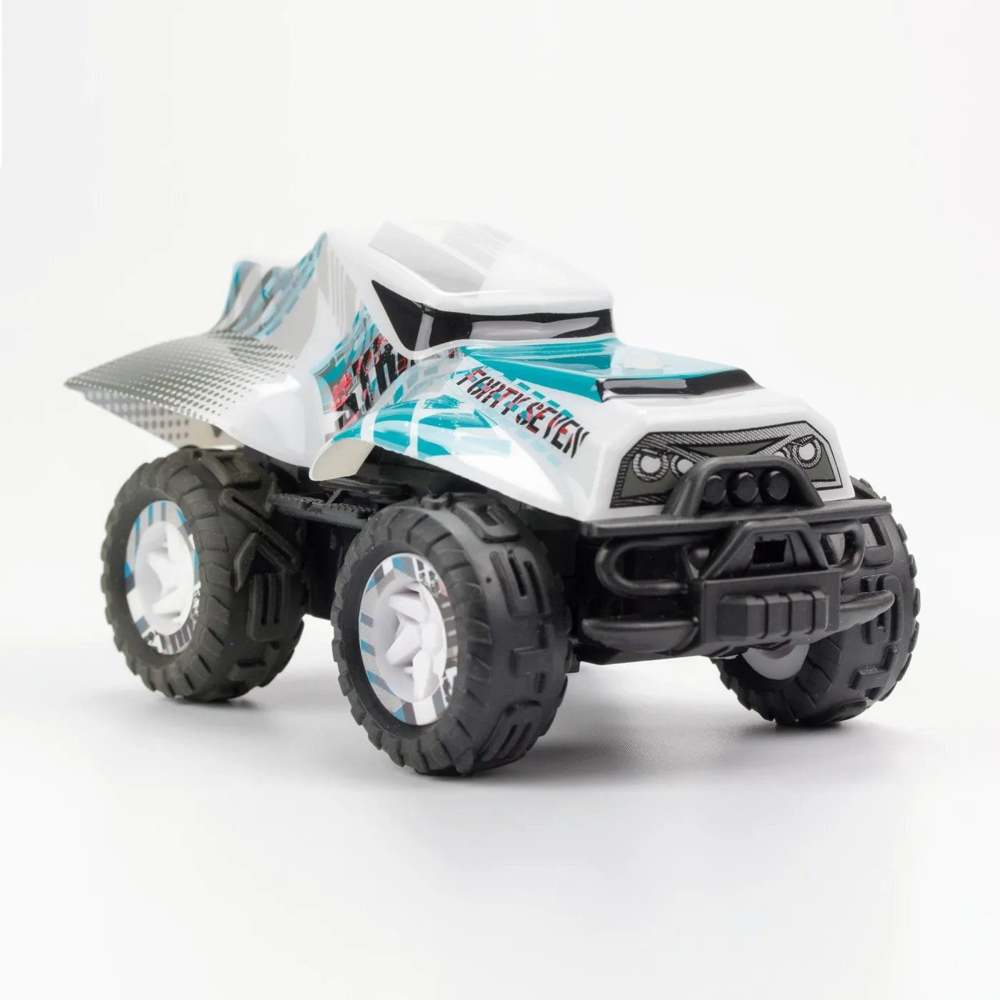 SILVERIT EXOST MASINA CU TELECOMANDA X MONSTER ALBA - imagine 3
