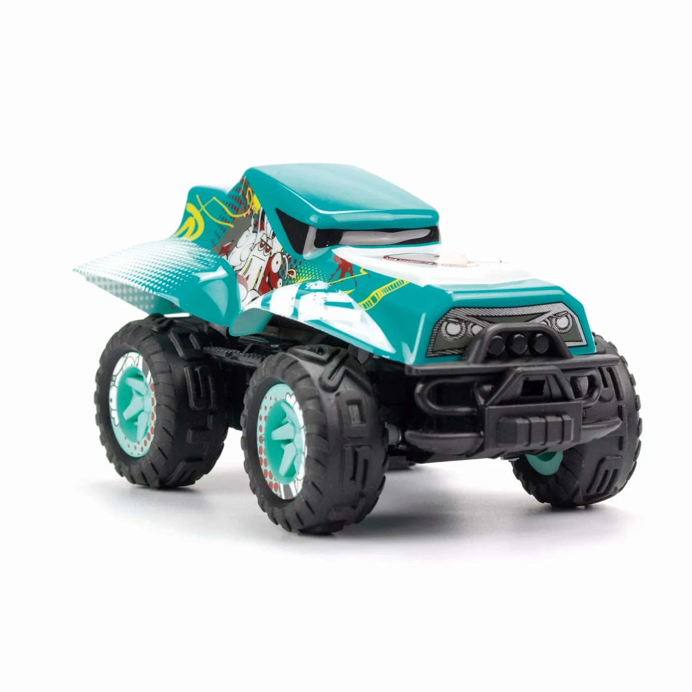 SILVERIT EXOST MASINA CU TELECOMANDA X MONSTER VERDE - imagine 3