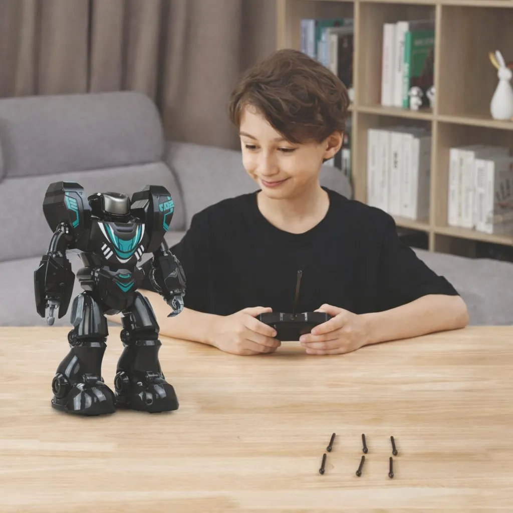 SILVERLIT ROBOT ROBO BLAST ONE NEGRU - imagine 3