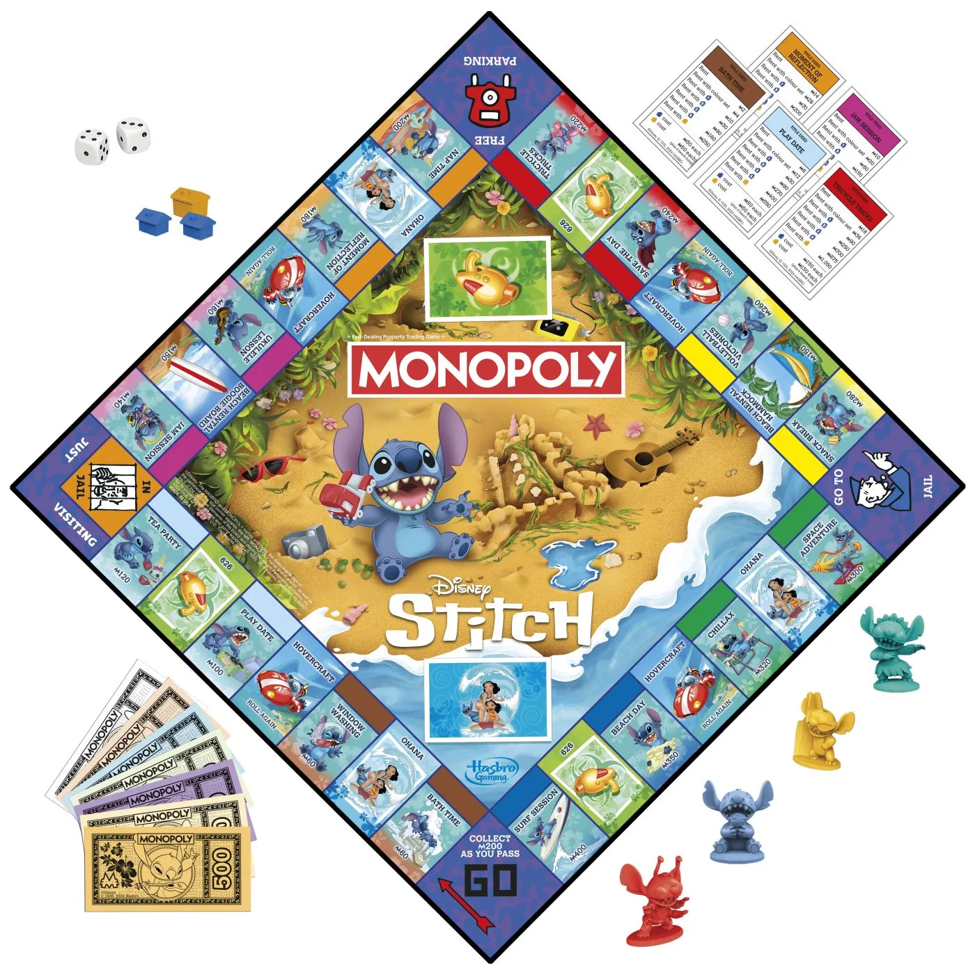 JOC MONOPOLY DISNEY STITCH IN LIMBA ENGLEZA - imagine 3