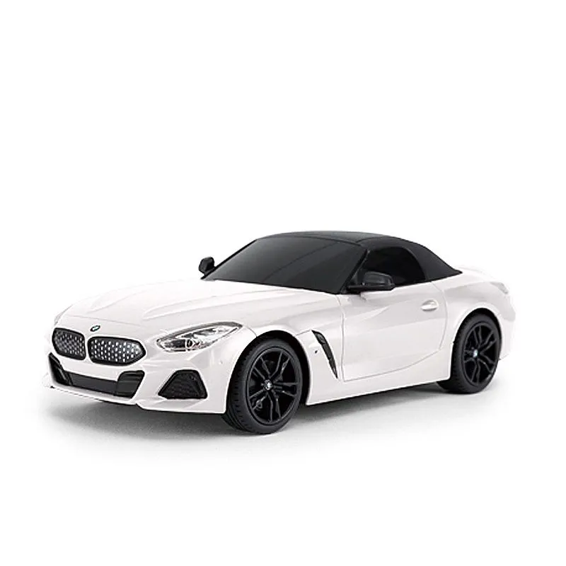 MASINA CU TELECOMANDA BMW Z4 ROADSTER ALB SCARA 1 LA 18 - imagine 3