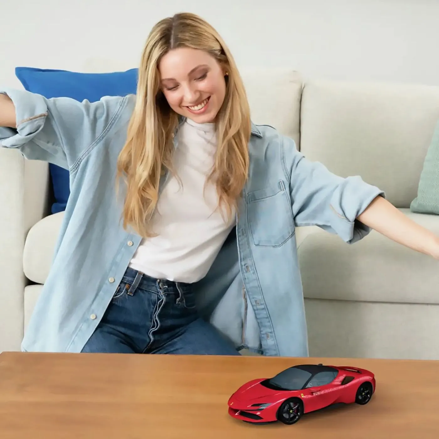 PUZZLE 3D ICONICS FERRARI SF90 STRADALE - imagine 3