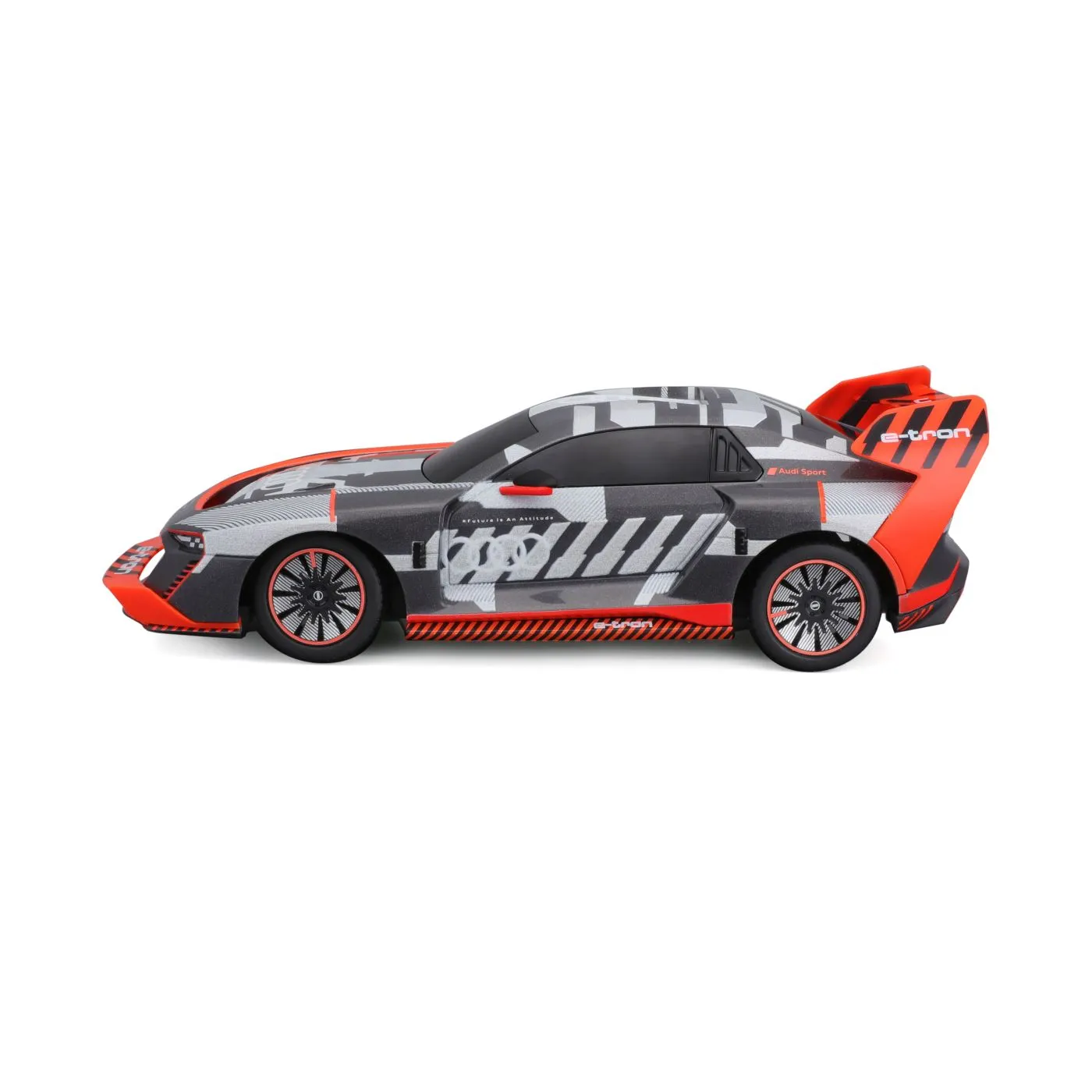 MAISTO MASINUTA PREMIUM CU TELECOMANDA 2.4GHz AUDI S1 E TRON QUATTRO SCARA 1 LA 24 - imagine 4