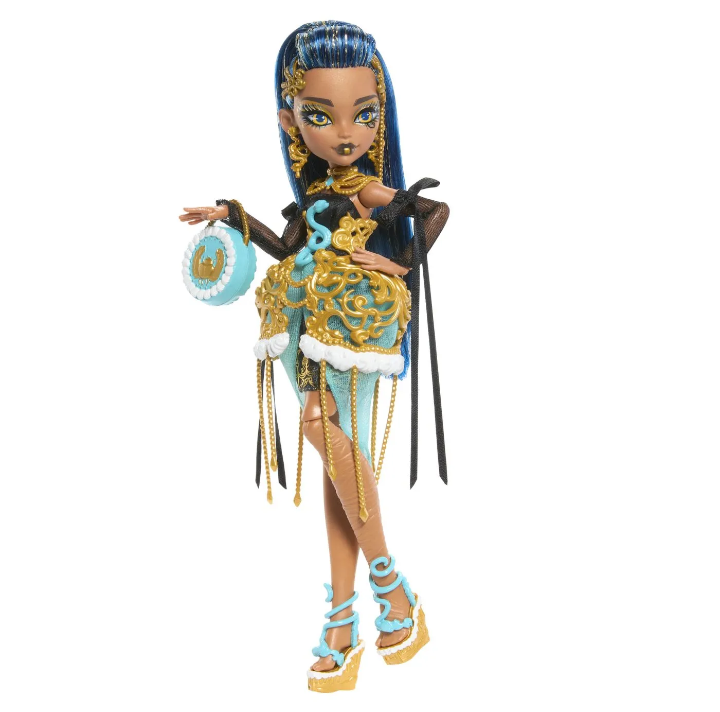 MONSTER HIGH ZIUA DE NASTERE DULCE SI INFRICOSATOARE PAPUSA CLEO DE NILE CU ACCESORII - imagine 4