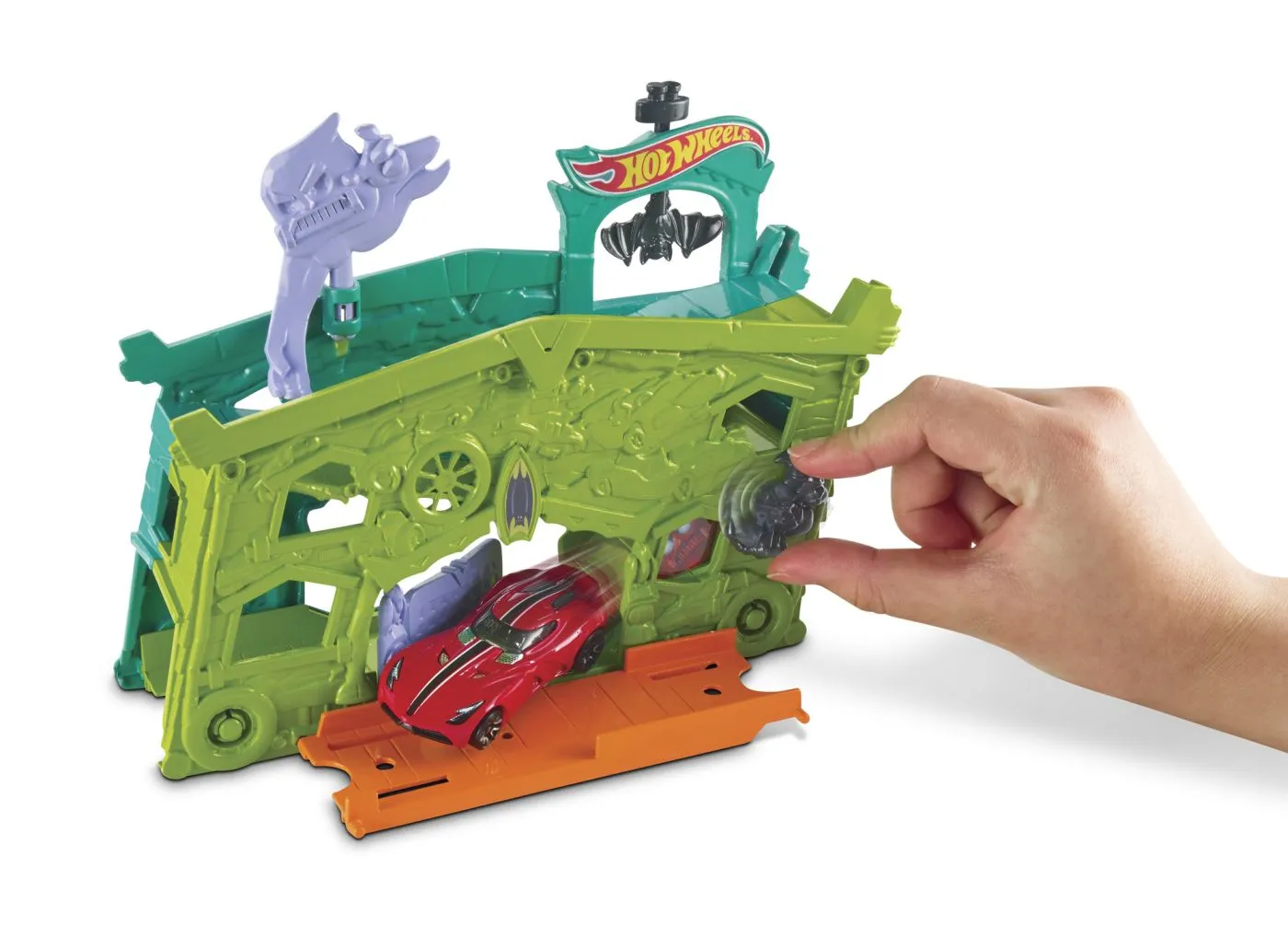 HOT WHEELS CITY SET DE JOACA GARAJUL FANTOMA - imagine 4