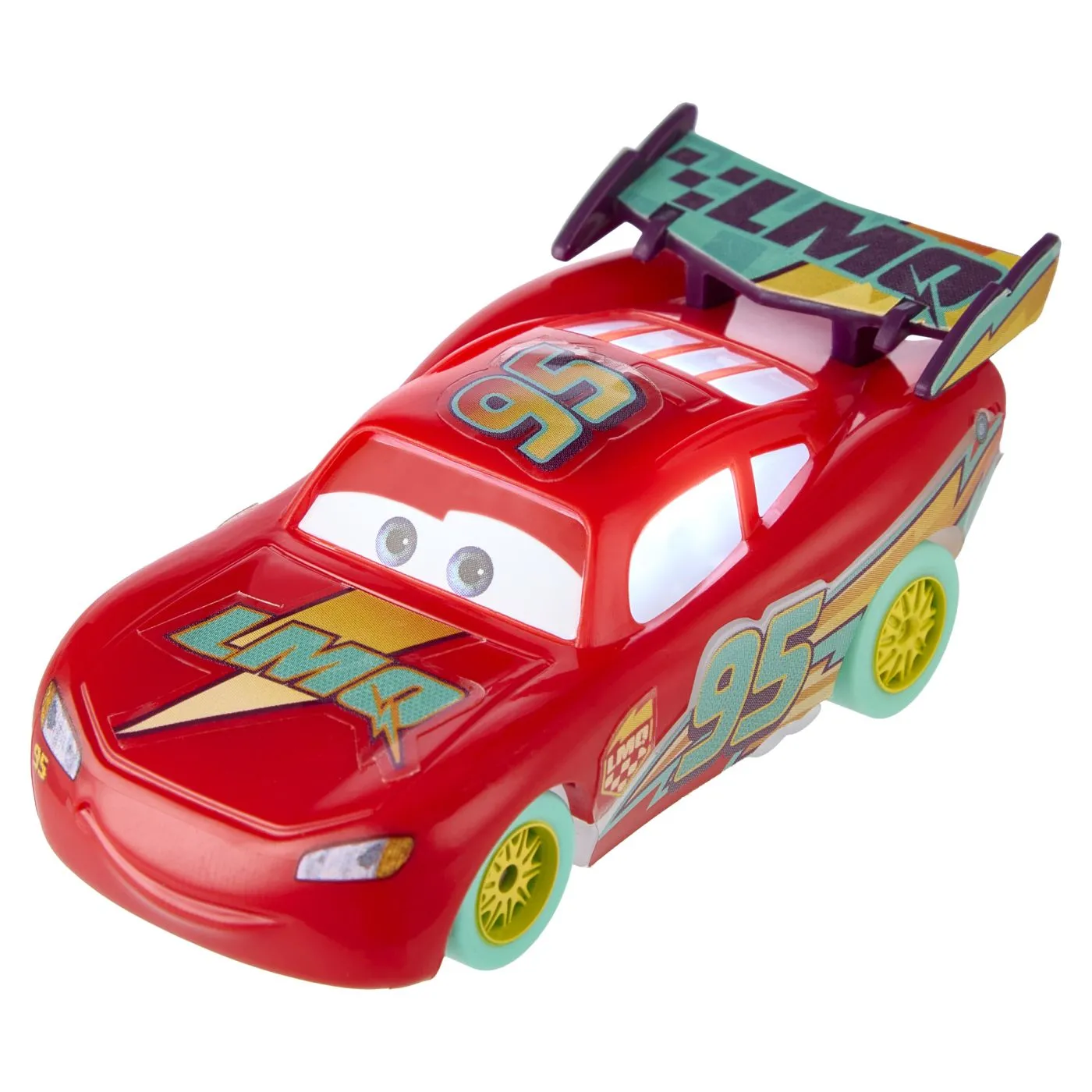 CARS MASINUTA LUMINOASA FULGER MCQUEEN SCARA 1 LA 55 - imagine 4