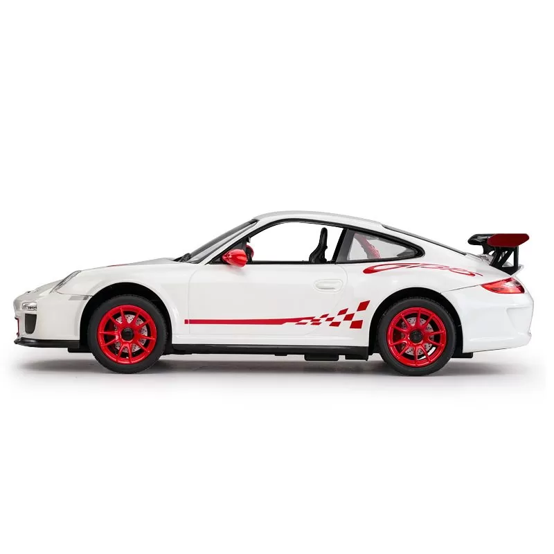 MASINA CU TELECOMANDA PORSCHE GT3 ALB CU SCARA 1 LA 14 - imagine 4