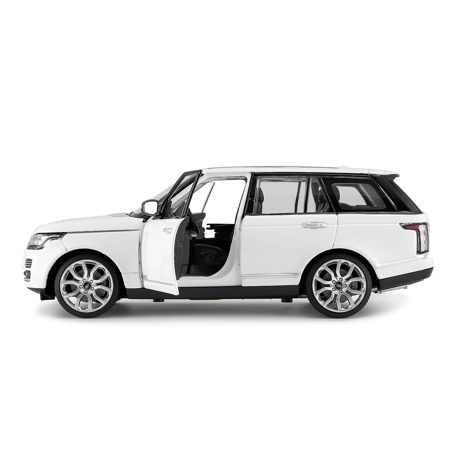 MASINUTA METALICA RANGE ROVER ALB SCARA 1 LA 24 - imagine 4