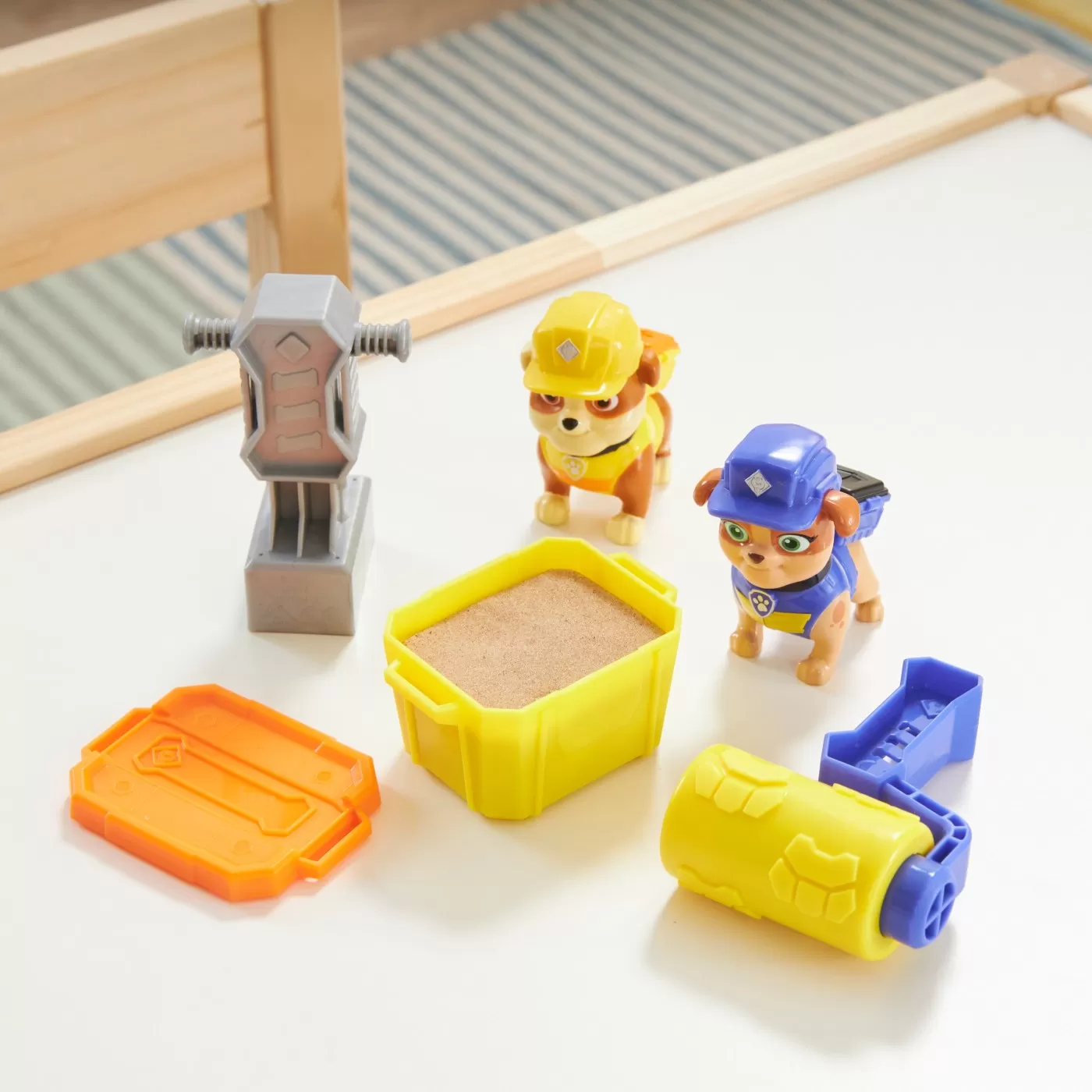 PATRULA CATELUSILOR ECHIPA RUBBLE SET 2 FIGURINE RUBBLE SI MIX - imagine 4