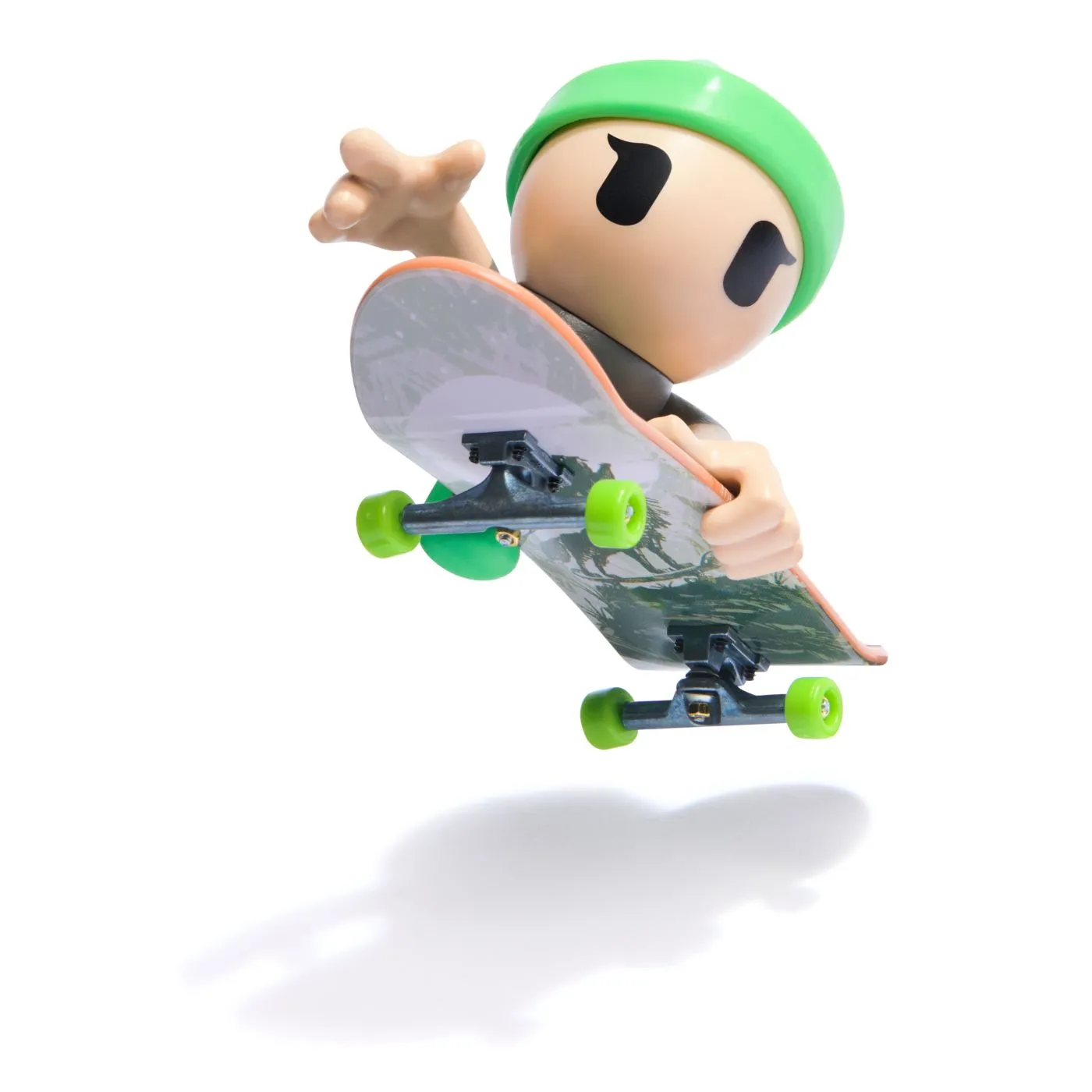 TECH DECH SK8 CREW PACHET PLACA SI FIGURINA 9.6CM SAPCA VERDE - imagine 4