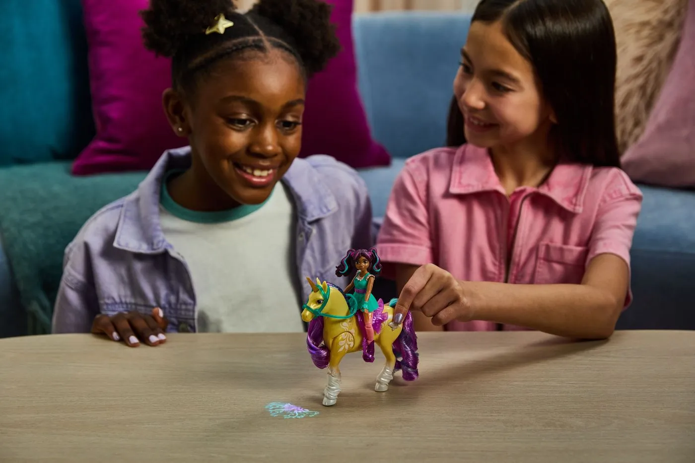 UNICORN ACADEMY SET PAPUSA AVA SI UNICORNUL LEAF PLANTA MAGICA - imagine 4