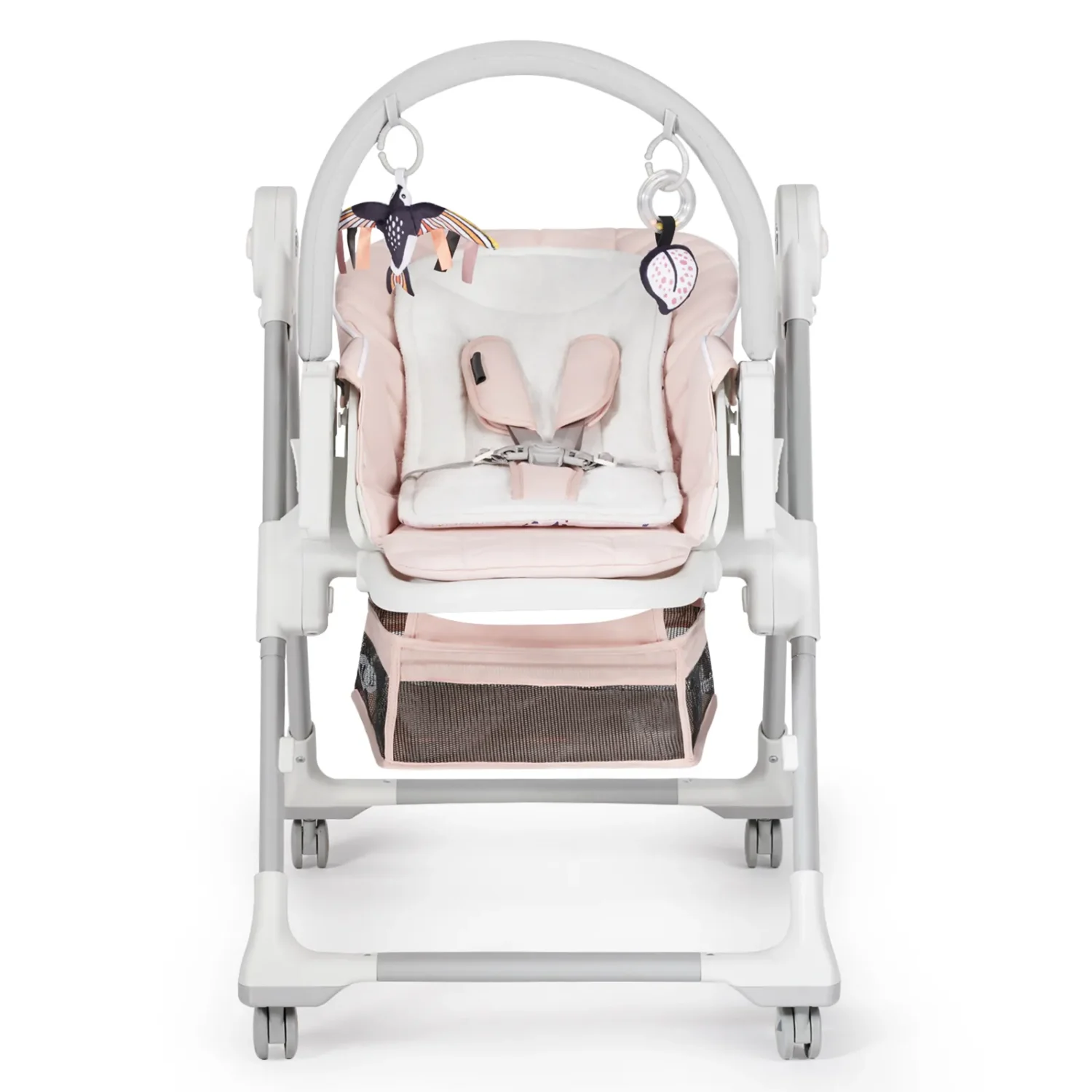 SCAUN DE MASA KINDERKRAFT LASTREE, 2 IN 1, TRANSFORMABIL, PINK - imagine 4