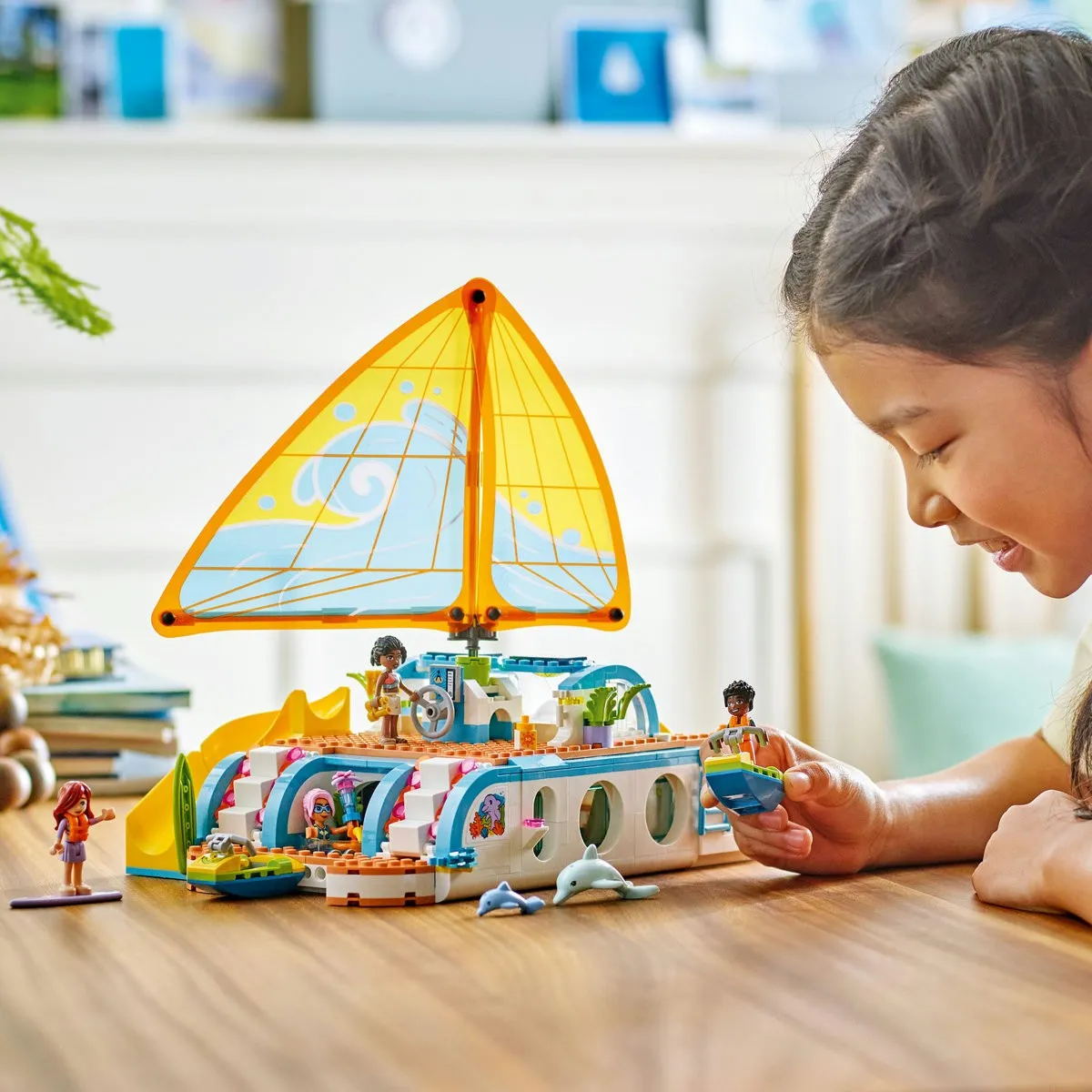 LEGO FRIENDS CALATORIA AVENTUROASA CU BARCA 42664 - imagine 4