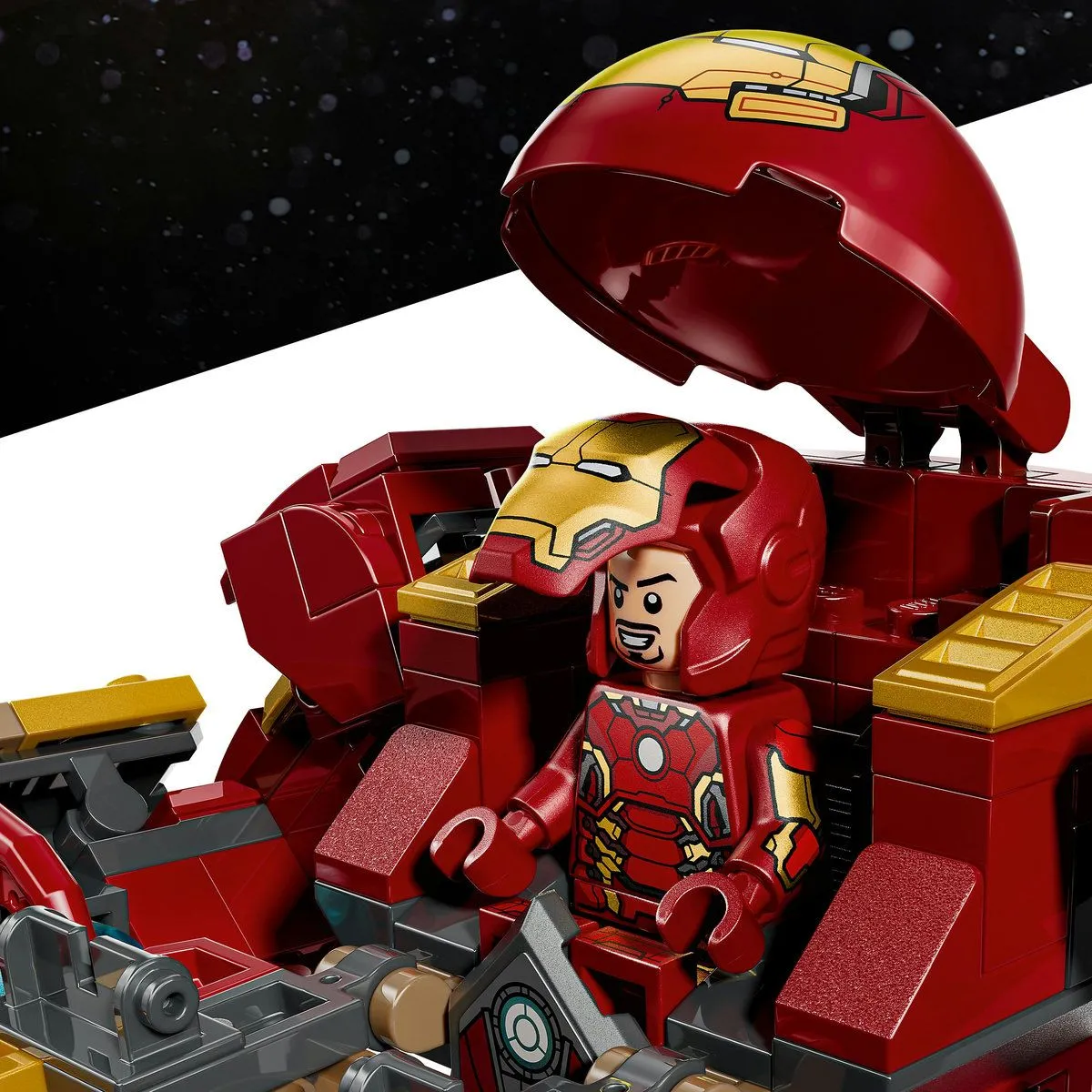 LEGO MARVEL BATALIE MEMORABILA HULKBUSTER VS HULK 76343 - imagine 4