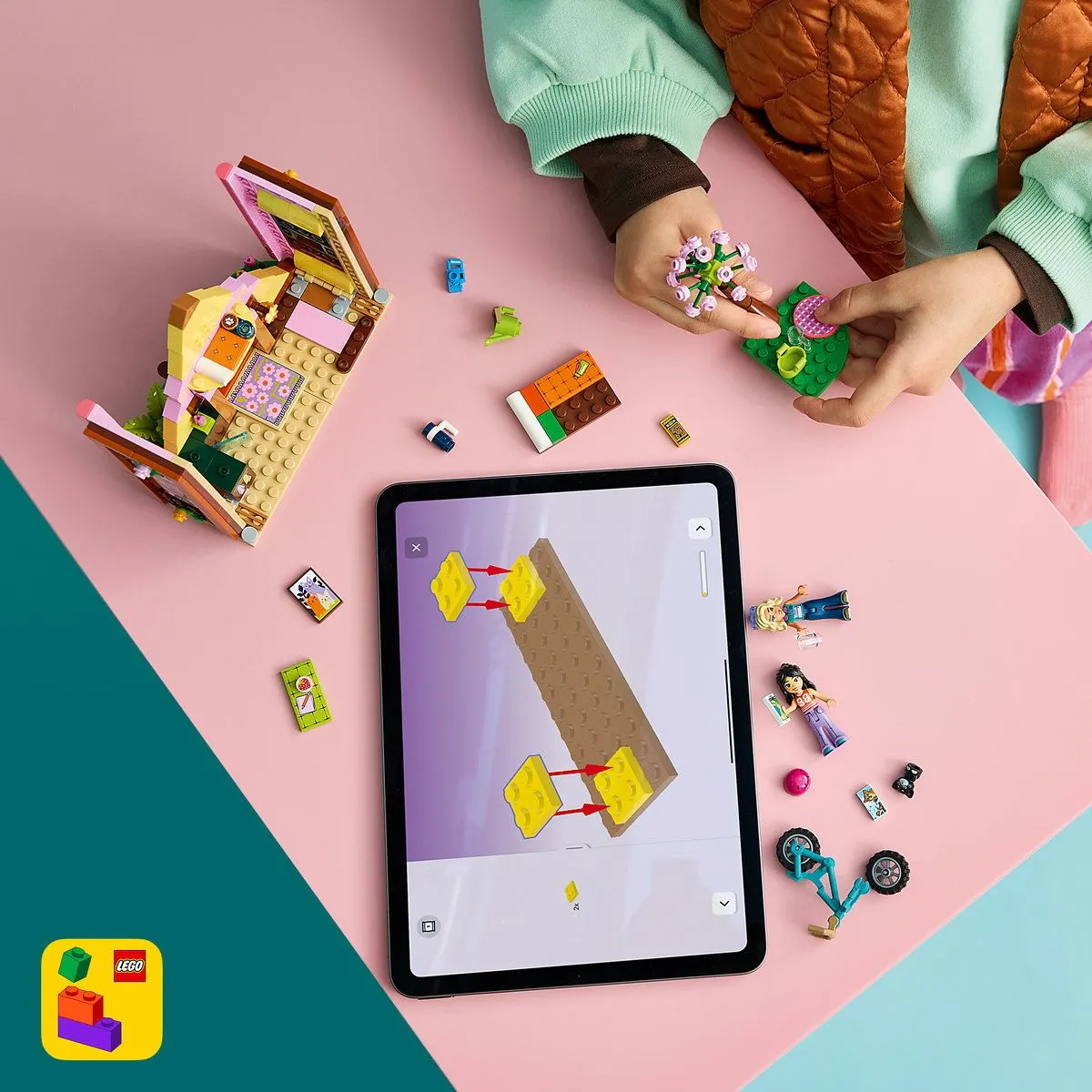 LEGO FRIENDS GLAMPING LA CABANA 42682 - imagine 4