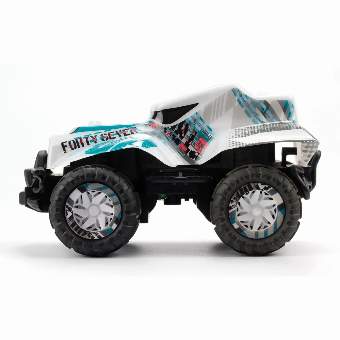 SILVERIT EXOST MASINA CU TELECOMANDA X MONSTER ALBA - imagine 4