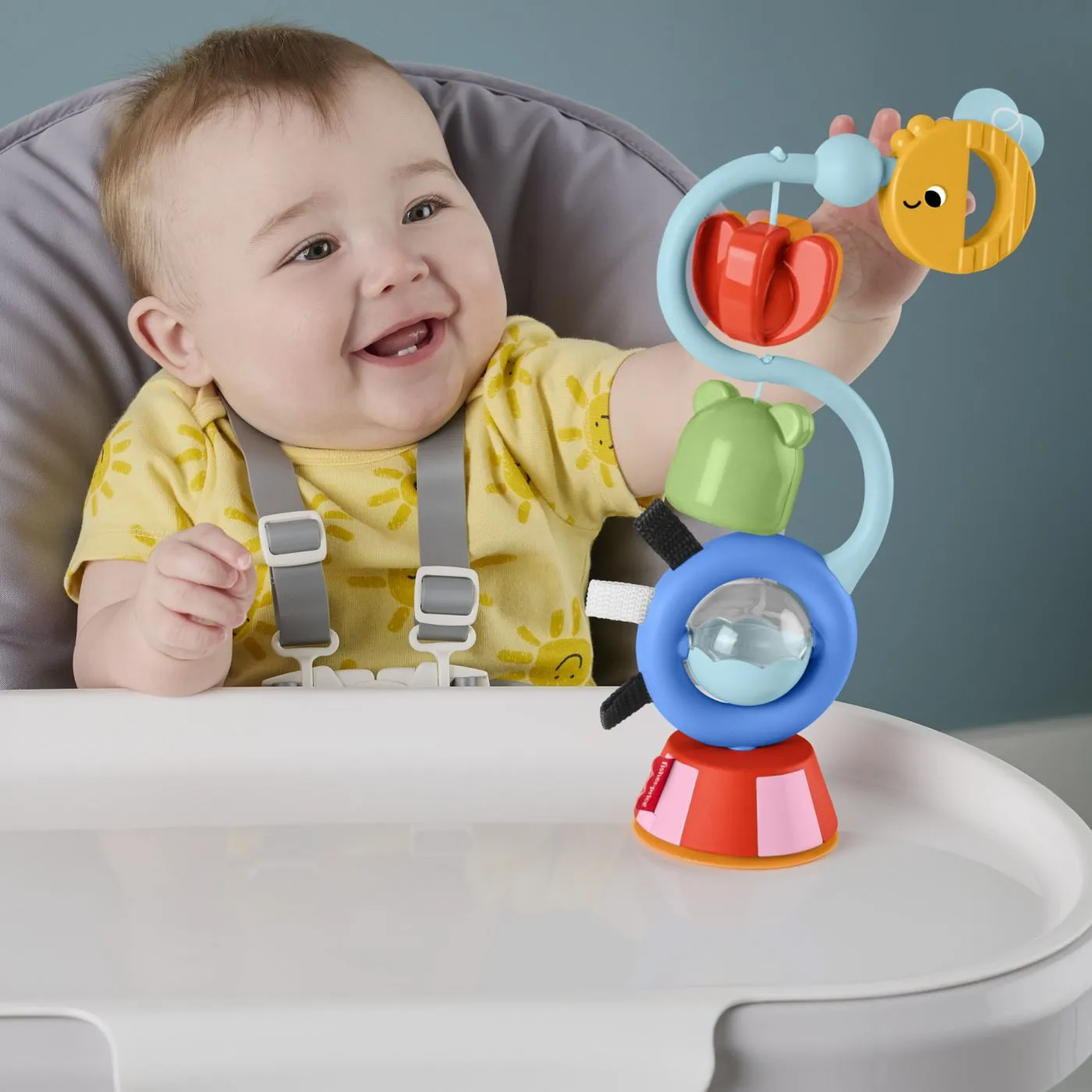 FISHER PRICE JUCARIE SENZORIALA CU VENTUZA - imagine 5