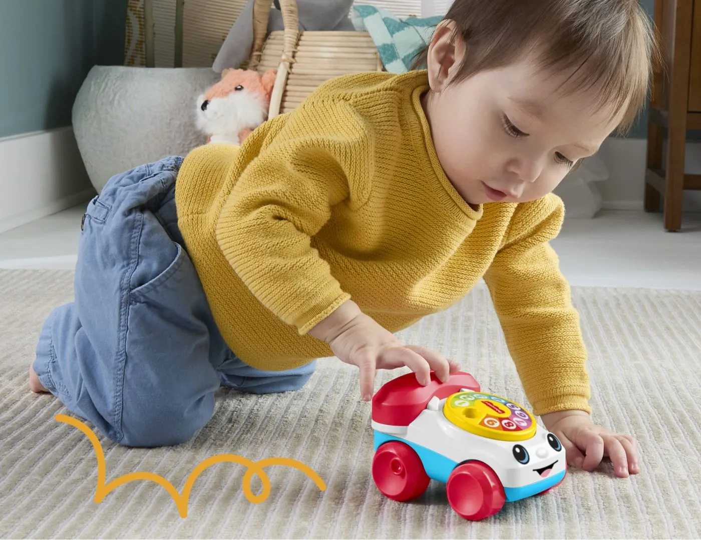 FISHER PRICE JUCARIE INTERACTIVA VEHICUL TELEFON - imagine 5