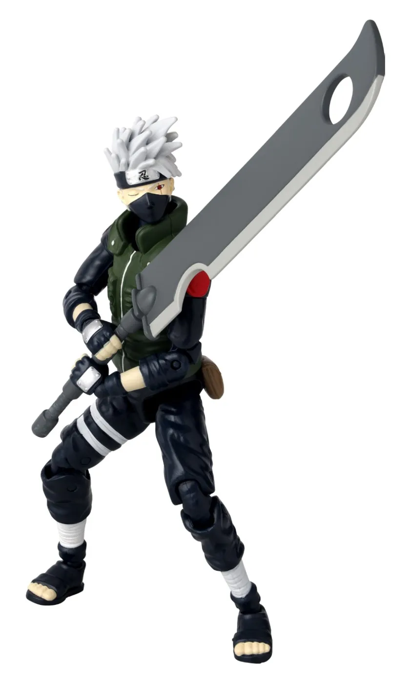 BANDAI FIGURINA NARUTO SHIPPUDEN HATAKE KAKASHI FOURTH GREAT NINJA WAR 16.5CM - imagine 5