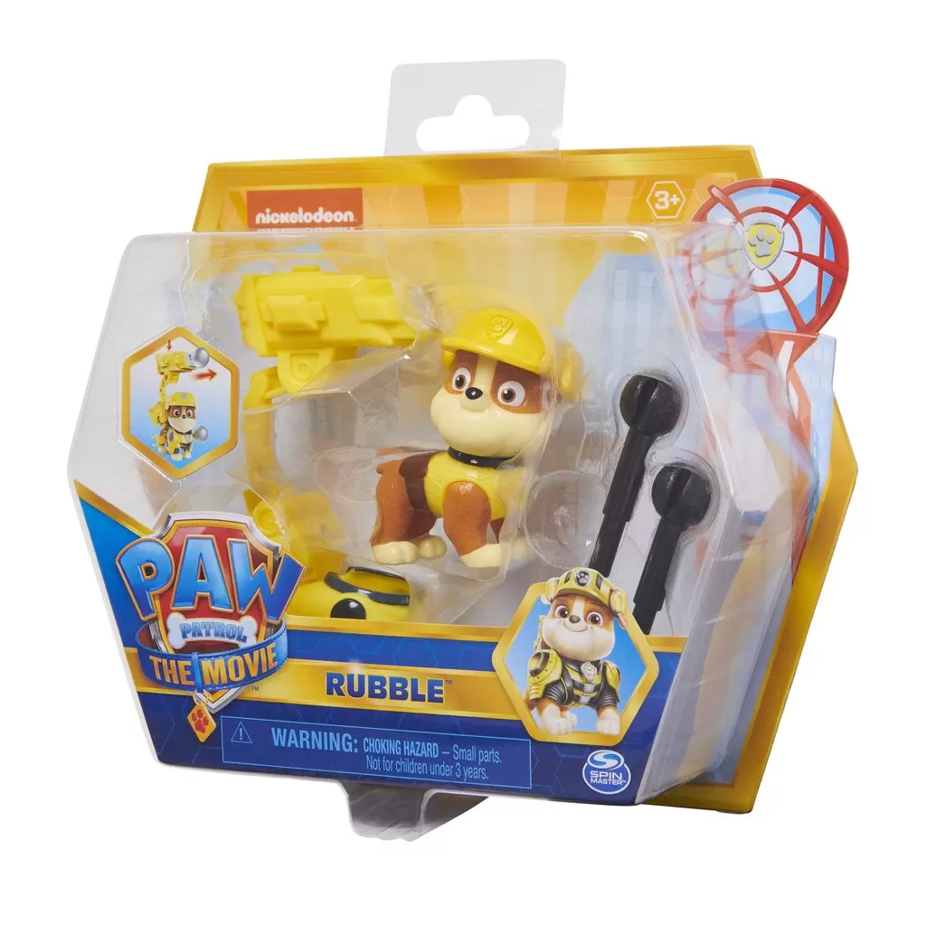 PATRULA CATELUSILOR FIGURINA RUBBLE - imagine 5
