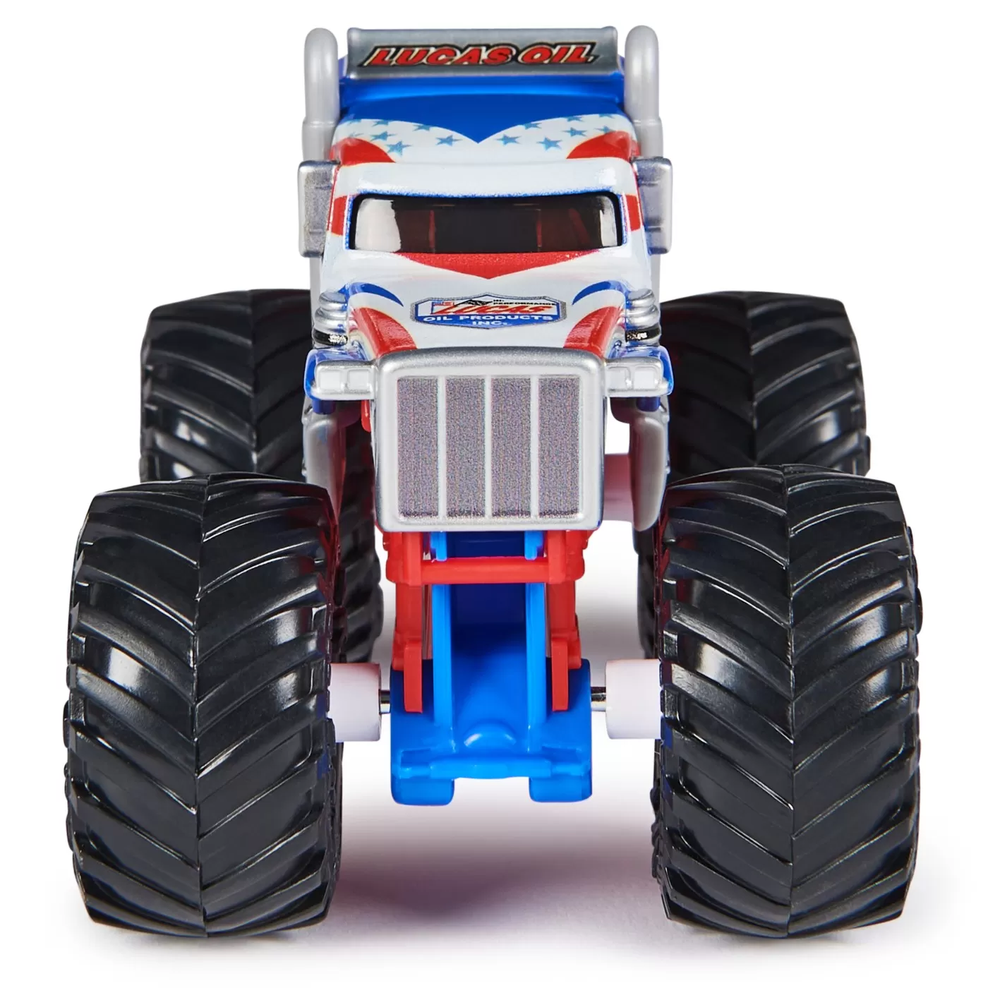 MONSTER JAM MASINUTA METALICA LUCAS STABILIZER SCARA 1 LA 64 - imagine 5