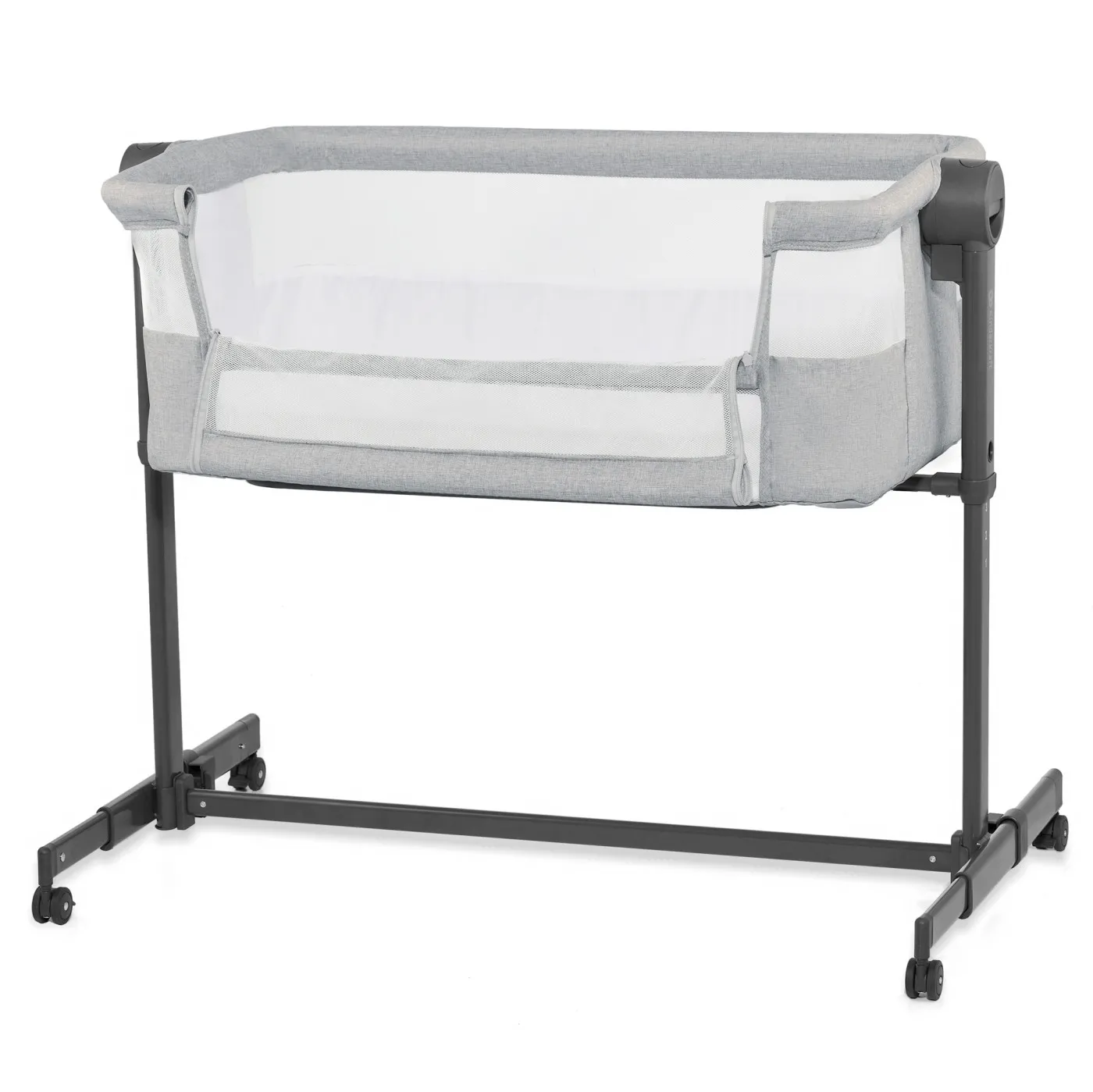 PATUT CO-SLEEPER KINDERKRAFT NESTEE UP 2, GRI DESCHIS - imagine 5