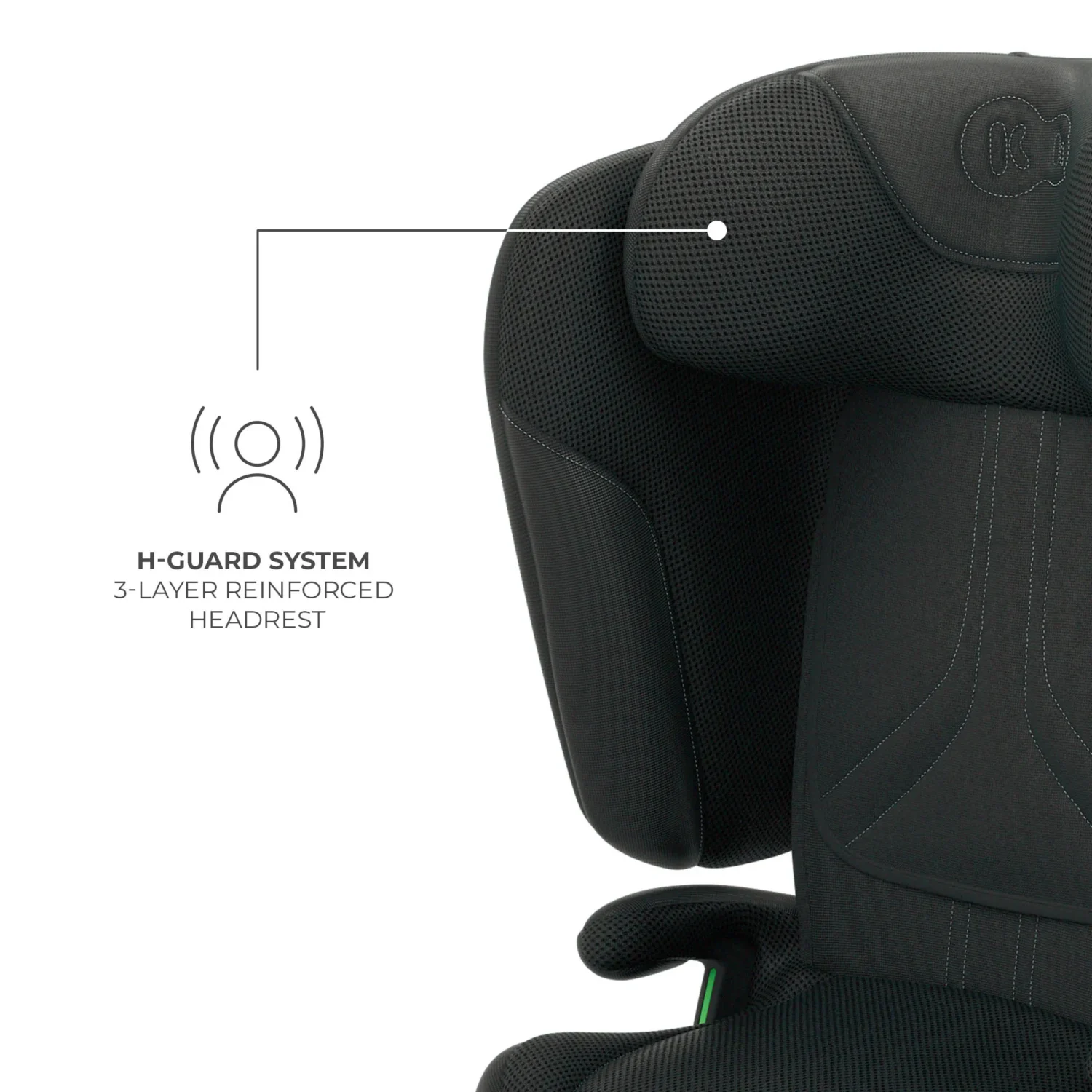 SCAUN AUTO KINDERKRAFT UNITY2 100-150 CM, BLACK - imagine 5