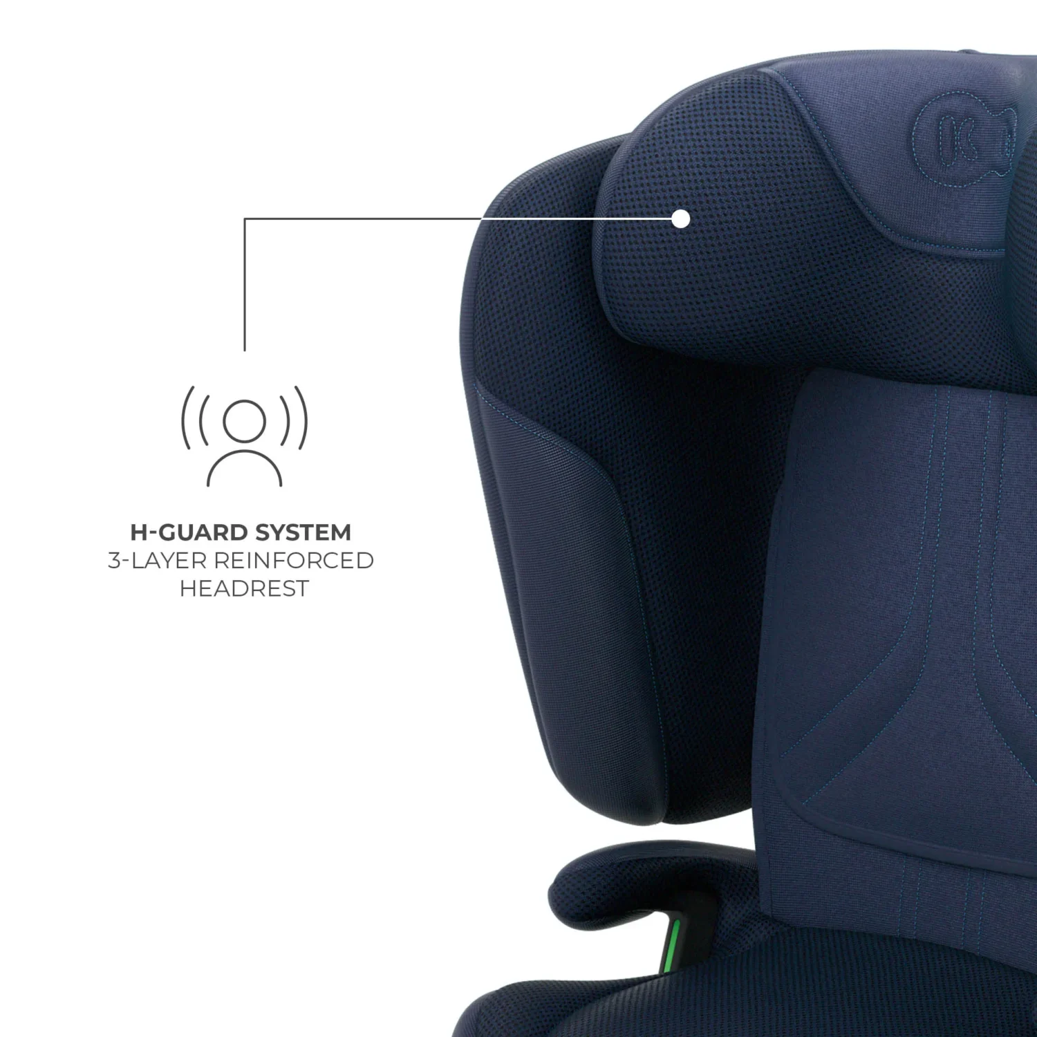 SCAUN AUTO KINDERKRAFT UNITY2 100-150 CM, NAVY - imagine 5