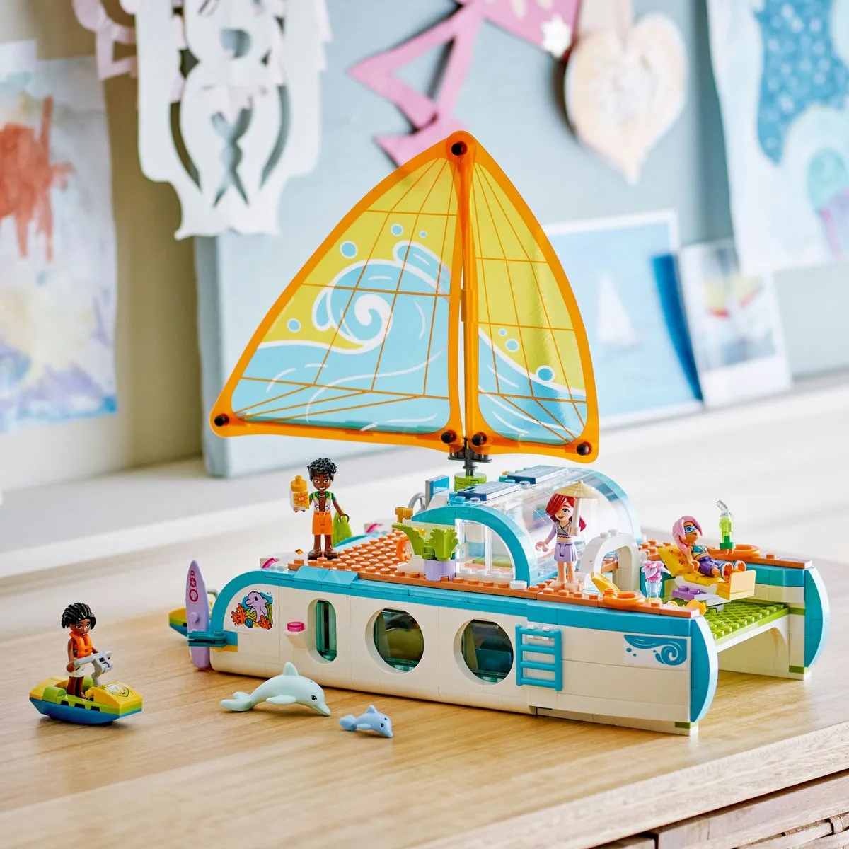 LEGO FRIENDS CALATORIA AVENTUROASA CU BARCA 42664 - imagine 5