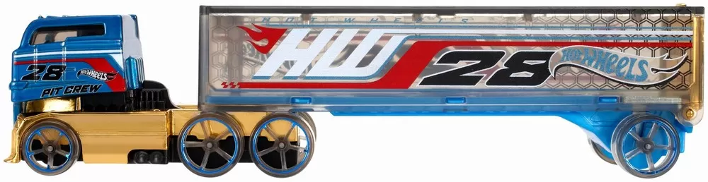 SET CAMION SI MASINA SPORT HOT WHEELS ROG DOG - imagine 5
